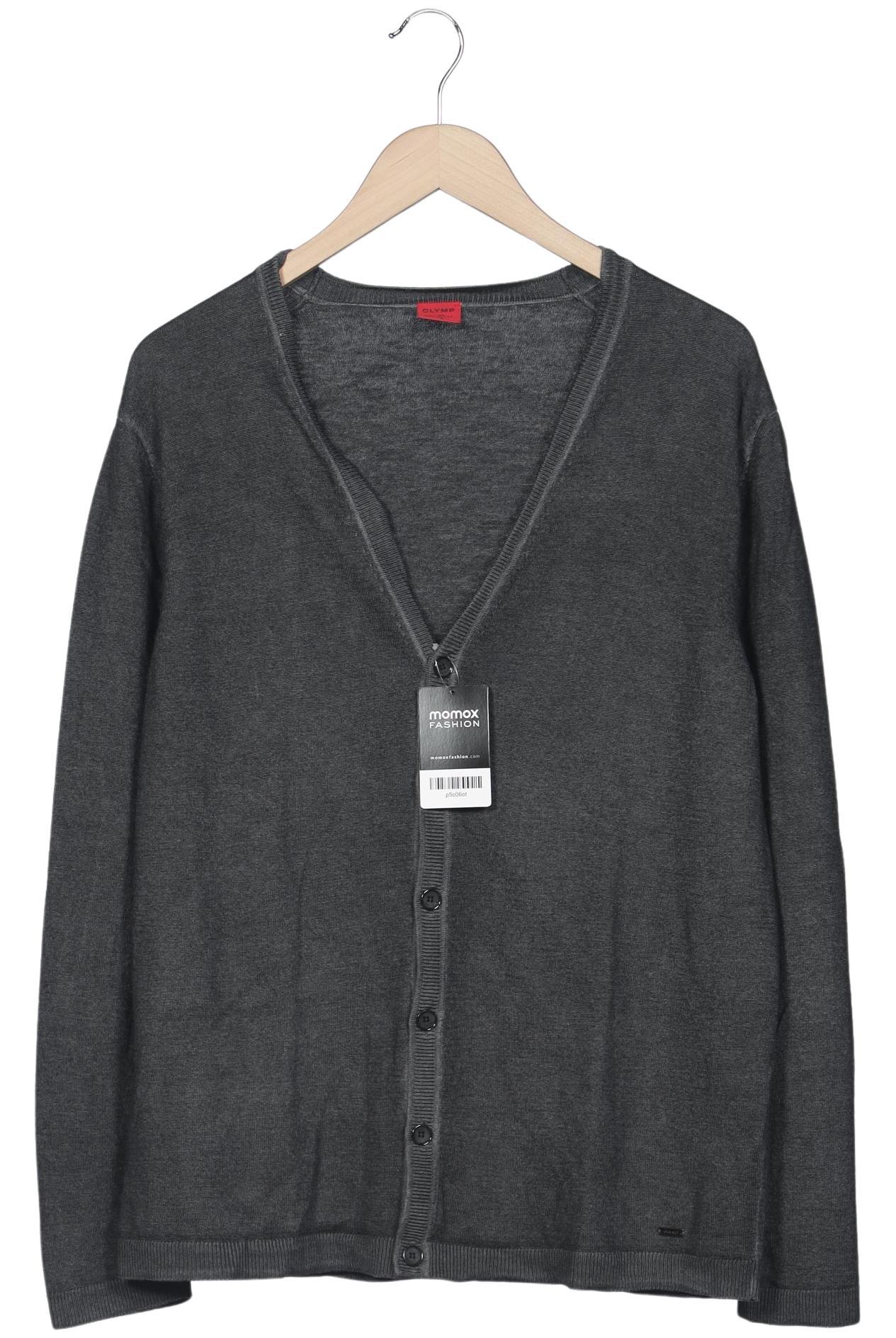 

Olymp Herren Strickjacke, grau, Gr. 56