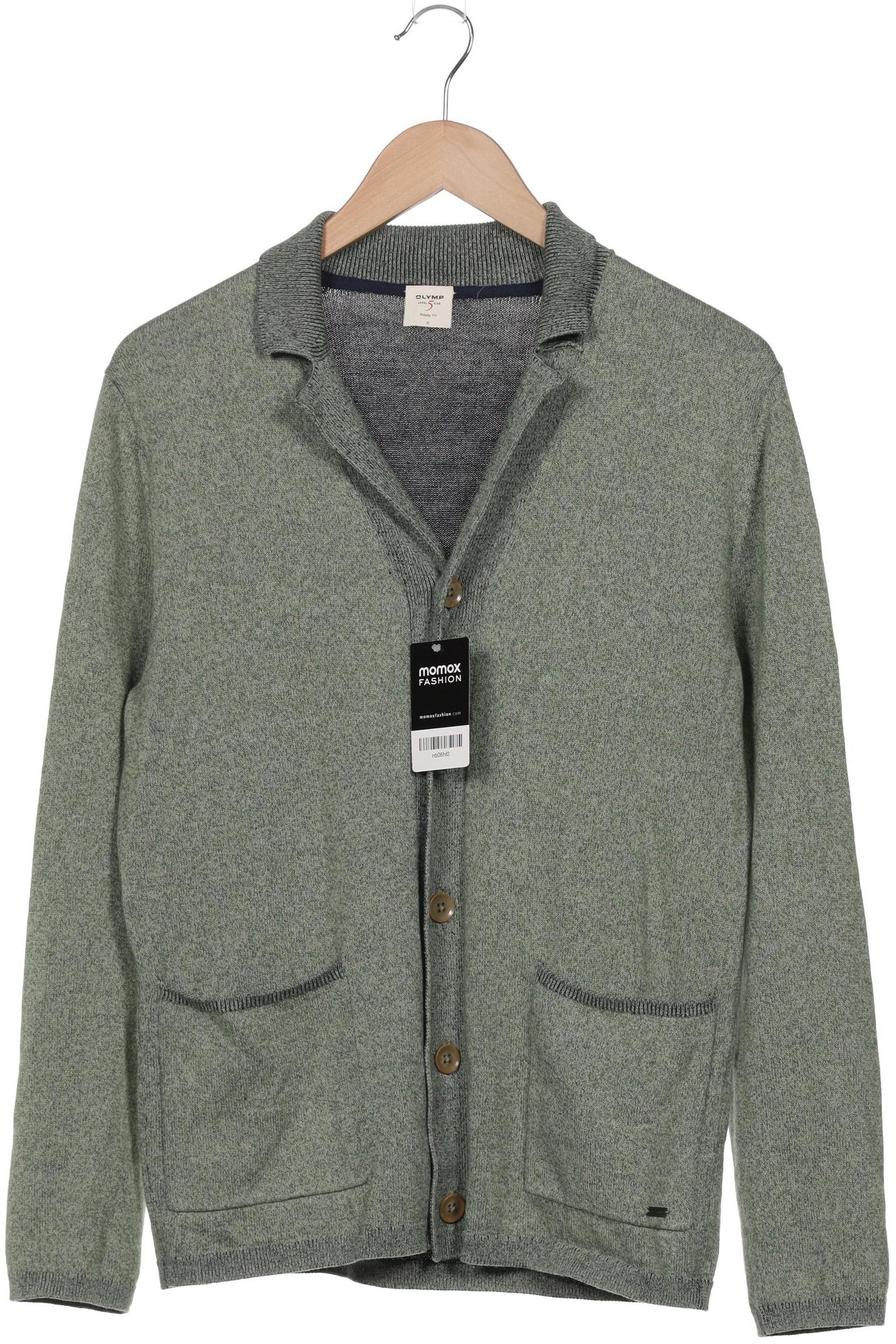 Thumbnail - Olymp Herren Strickjacke, grün, Gr. 46