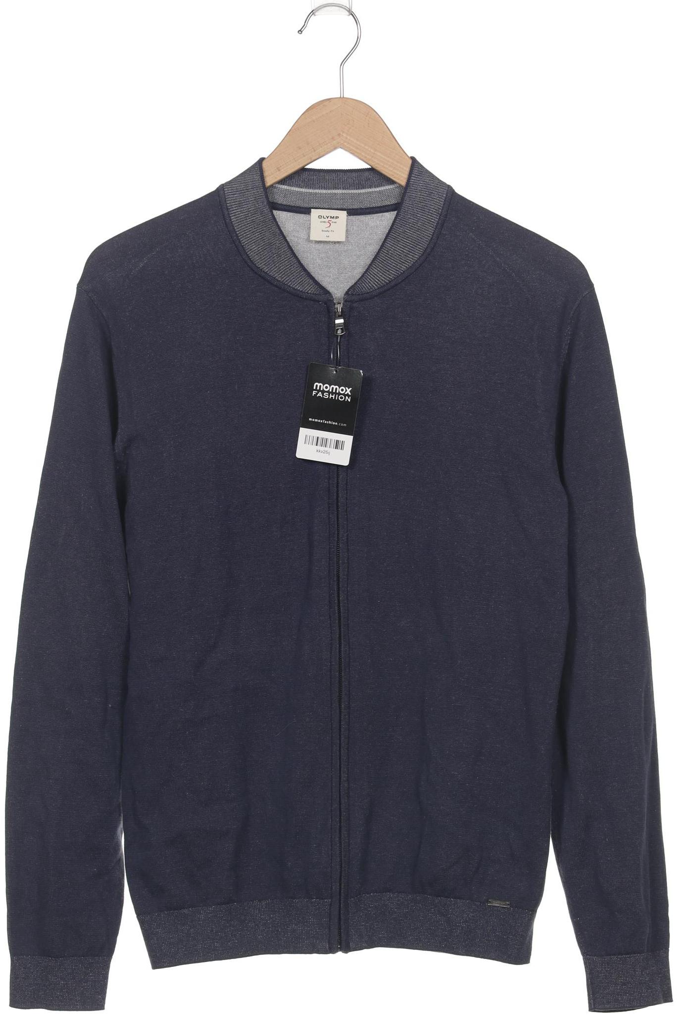 

Olymp Herren Strickjacke, marineblau, Gr. 48