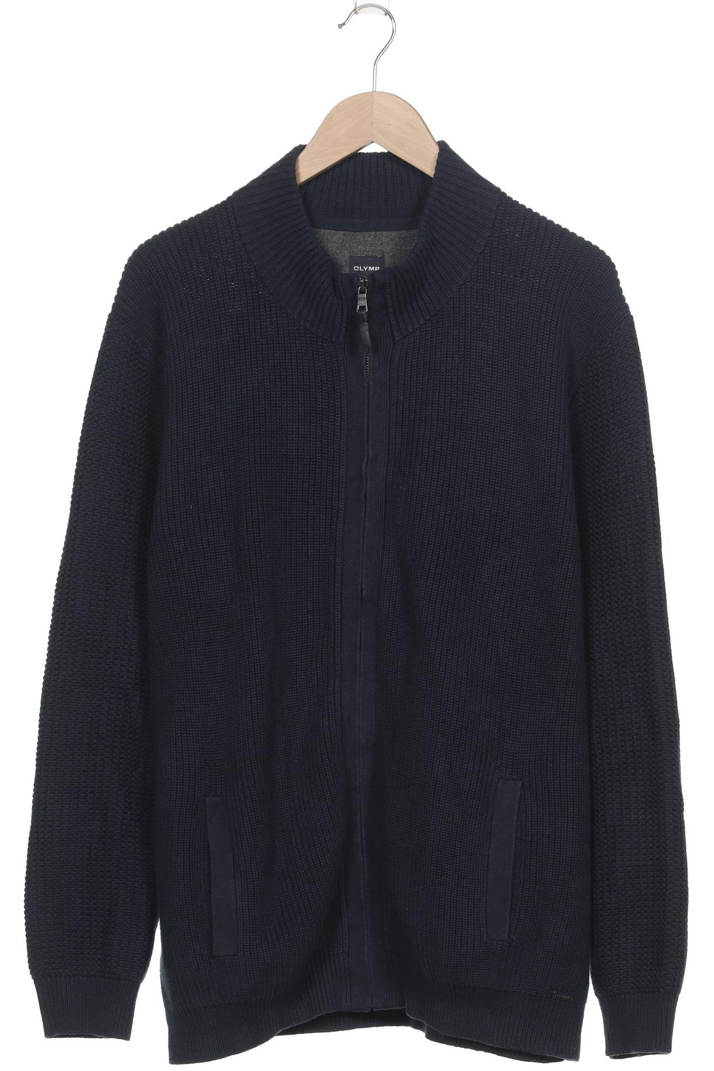 

Olymp Herren Strickjacke, marineblau, Gr. 56