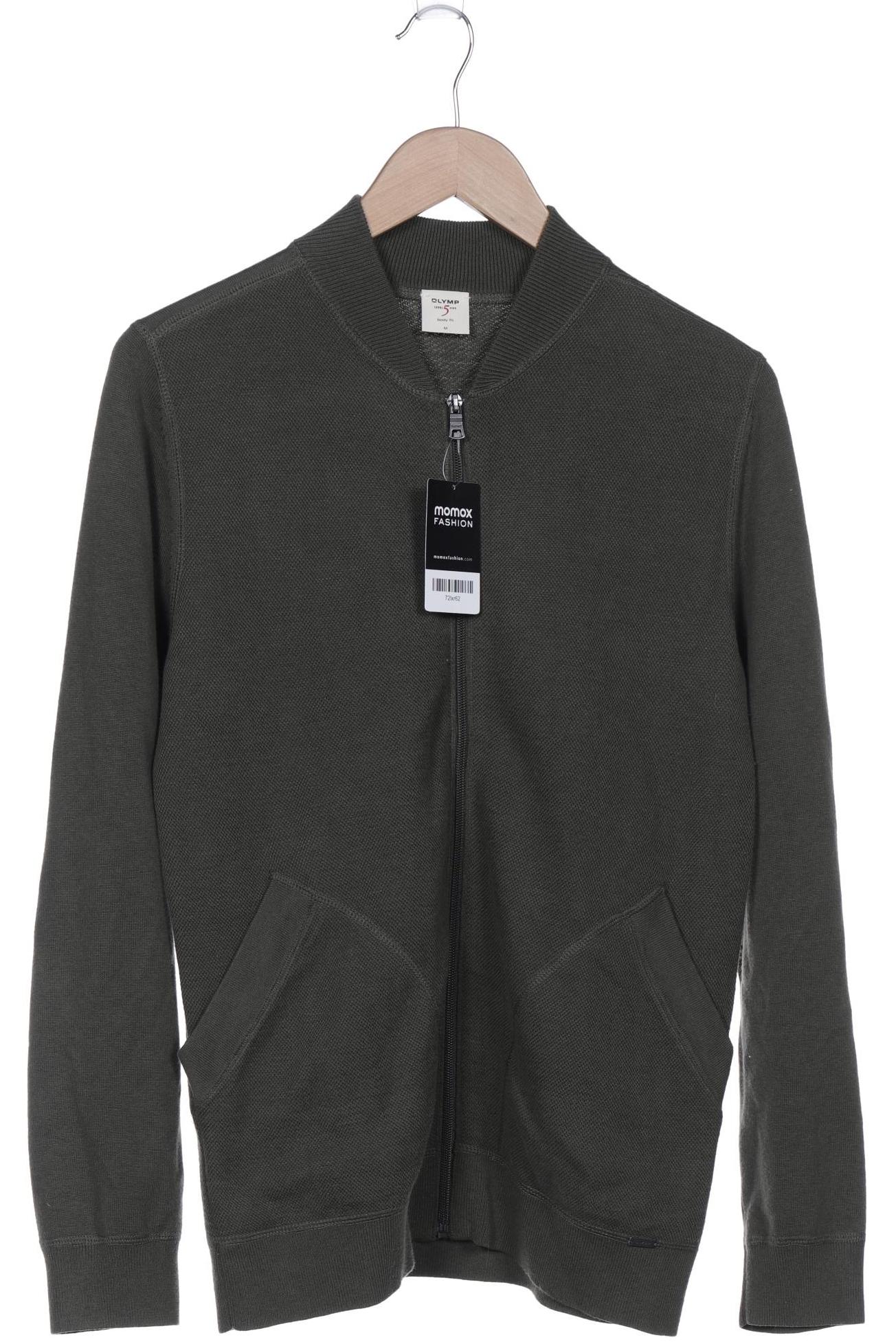 Thumbnail - Olymp Herren Strickjacke, grün, Gr. 48