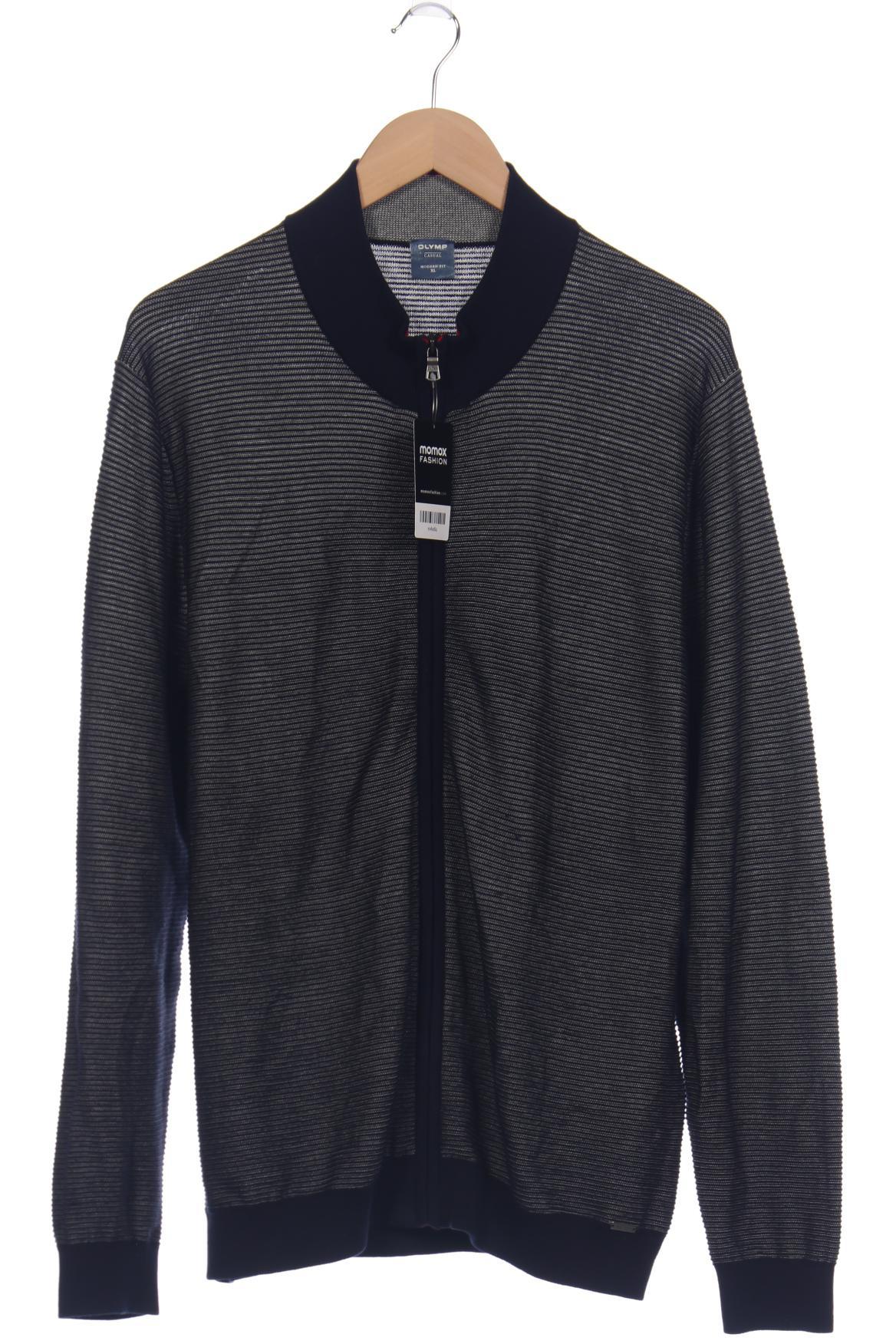 

Olymp Herren Strickjacke, marineblau