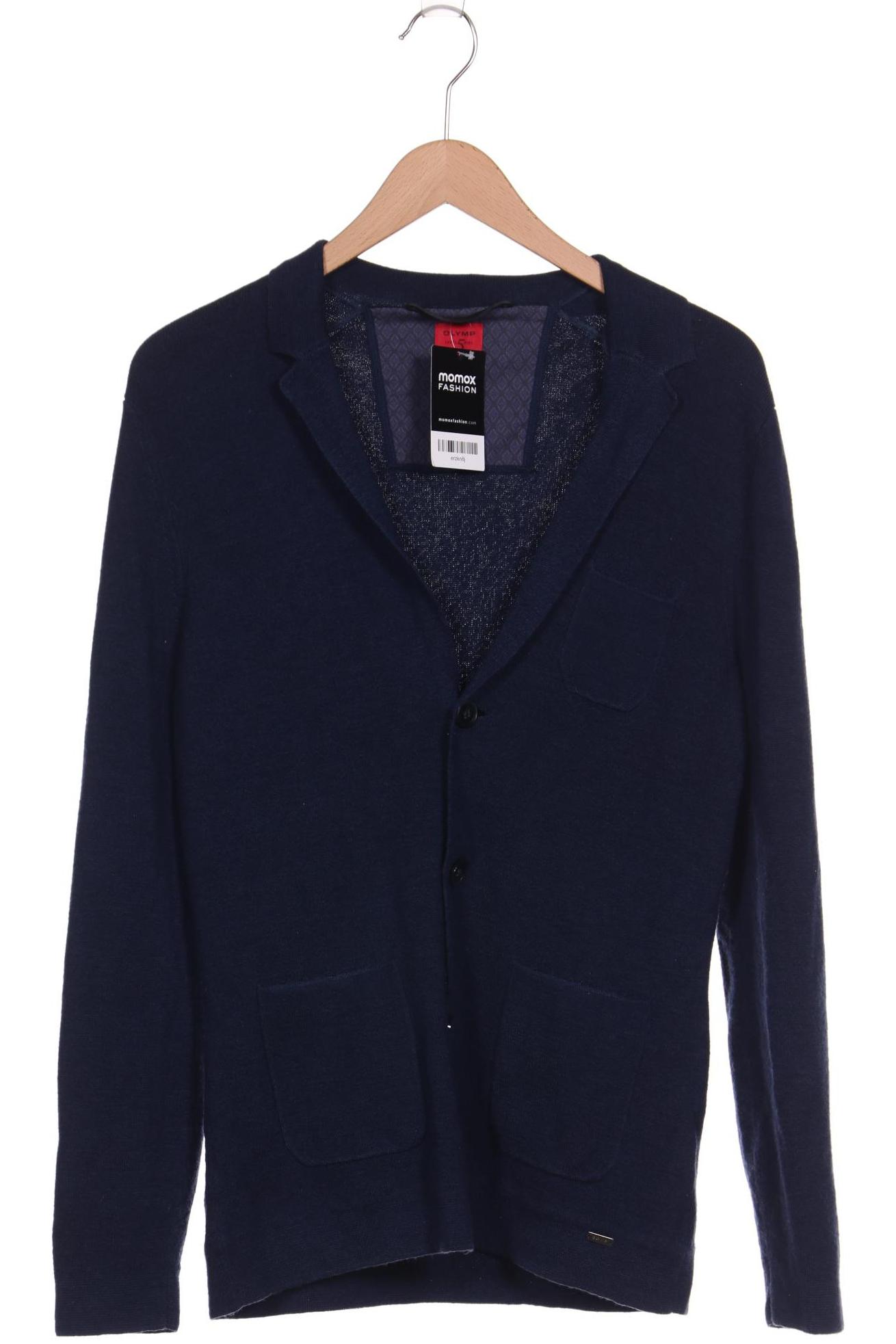

Olymp Herren Strickjacke, marineblau, Gr. 48