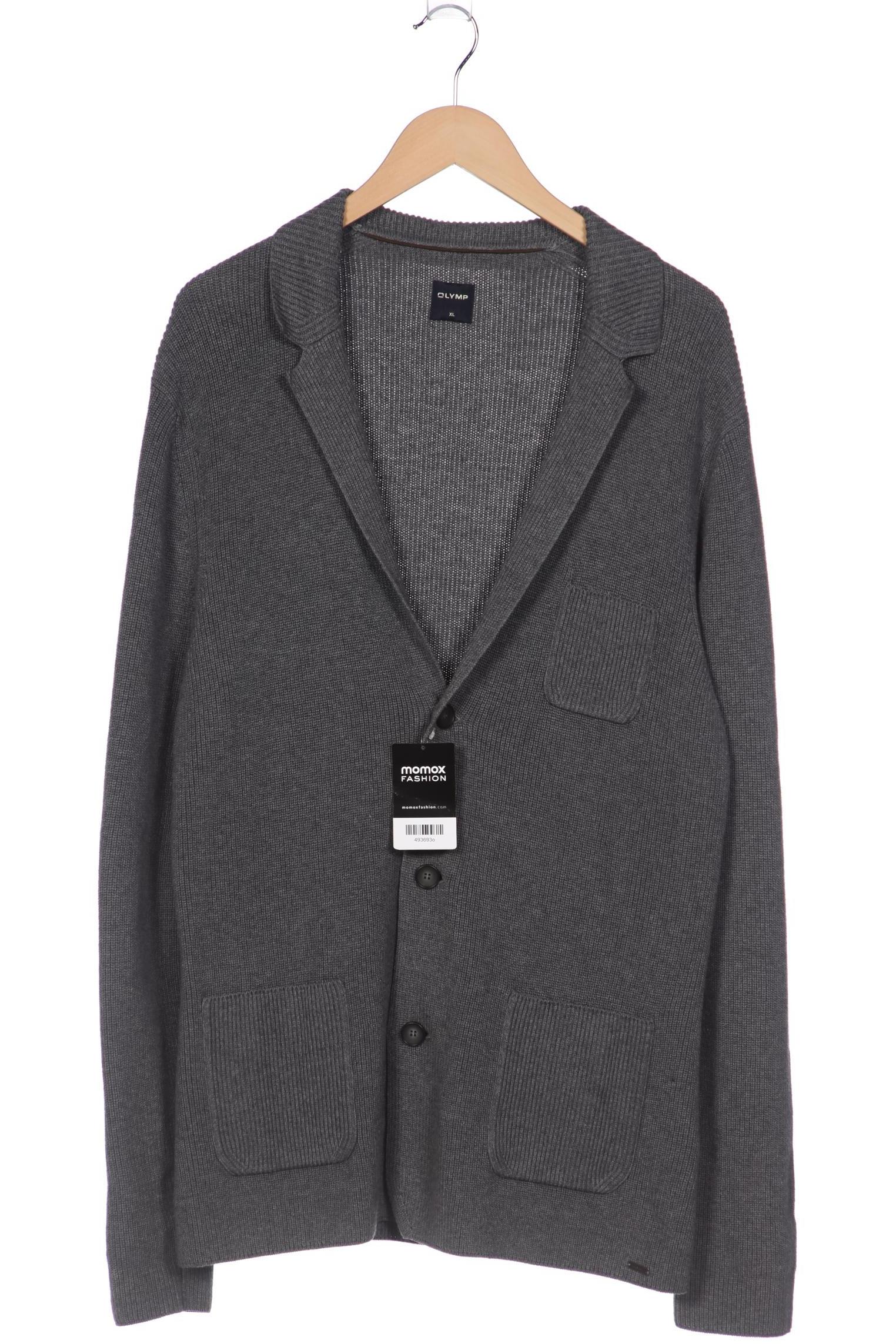 

Olymp Herren Strickjacke, grau, Gr. 54