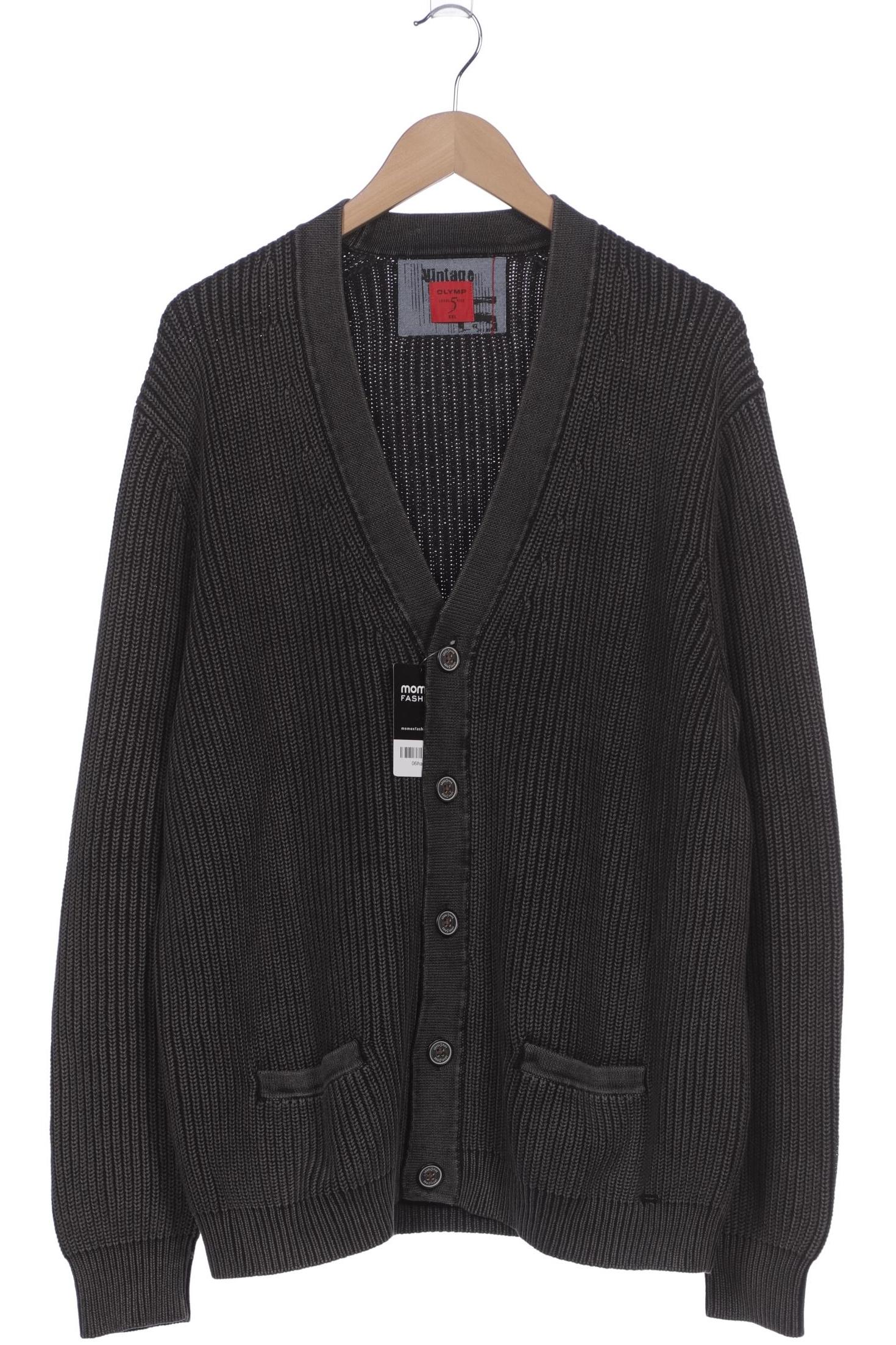 

Olymp Herren Strickjacke, grau, Gr. 56
