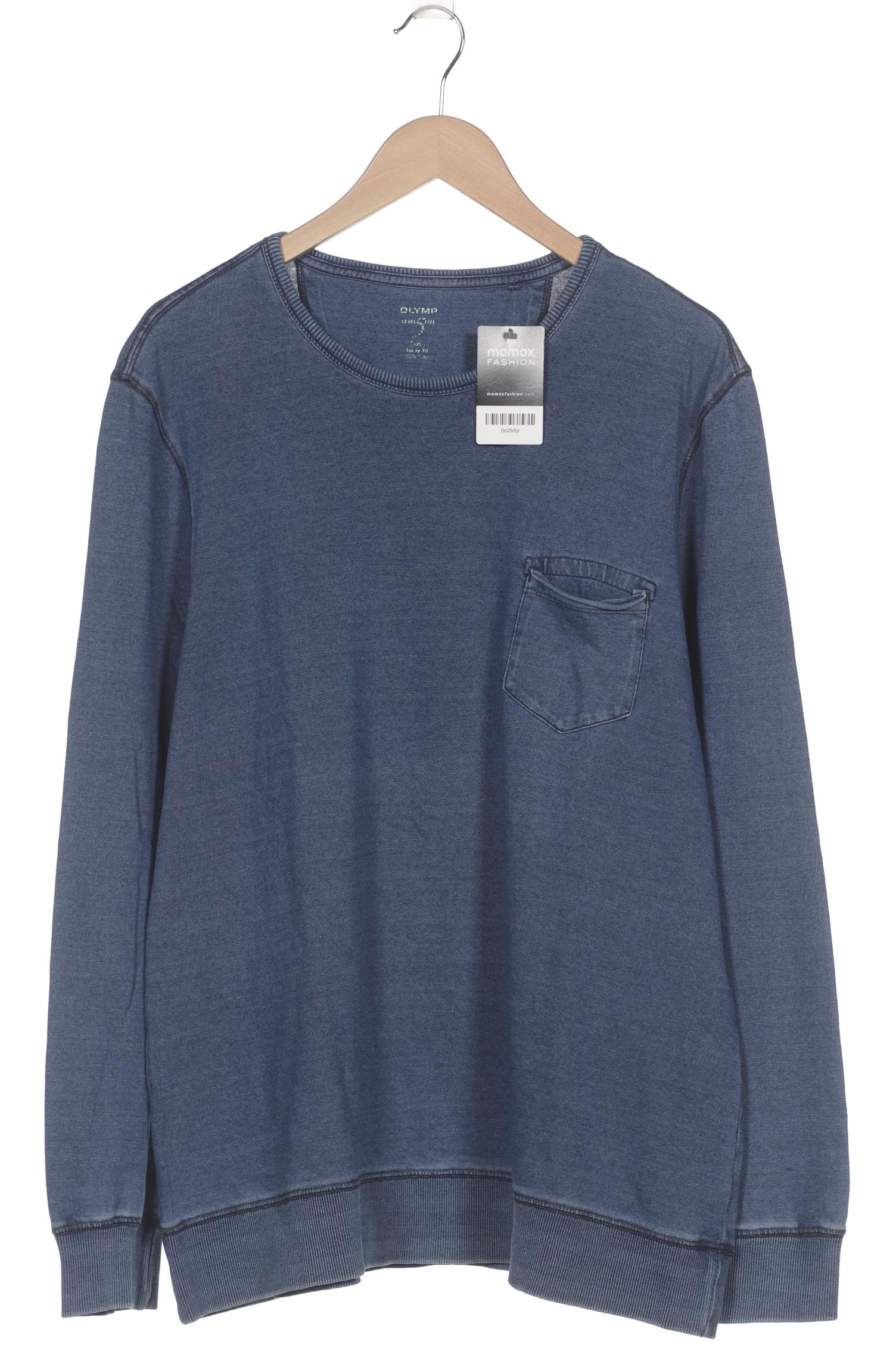 

Olymp Herren Sweatshirt, blau, Gr. 56
