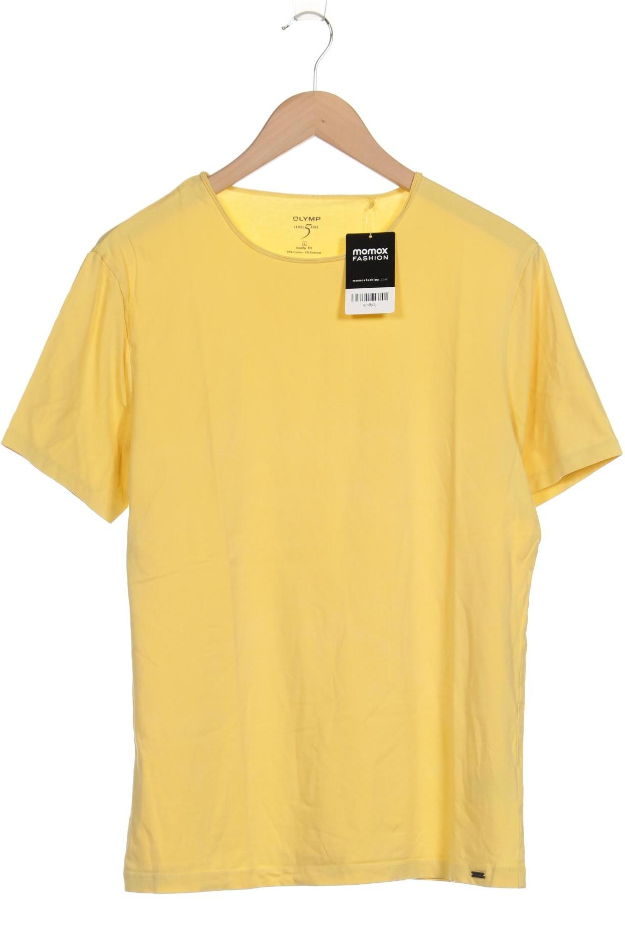 

Olymp Herren T-Shirt, gelb, Gr. 52