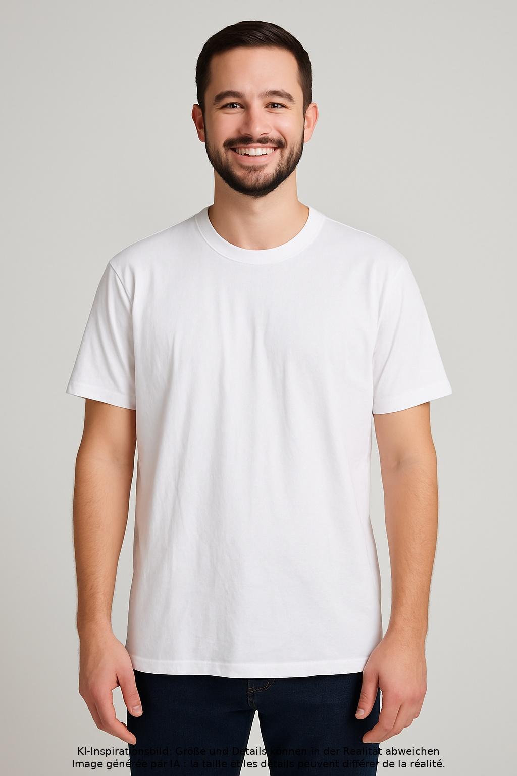 Thumbnail - Olymp Herren T-Shirt, weiß, Gr. 52