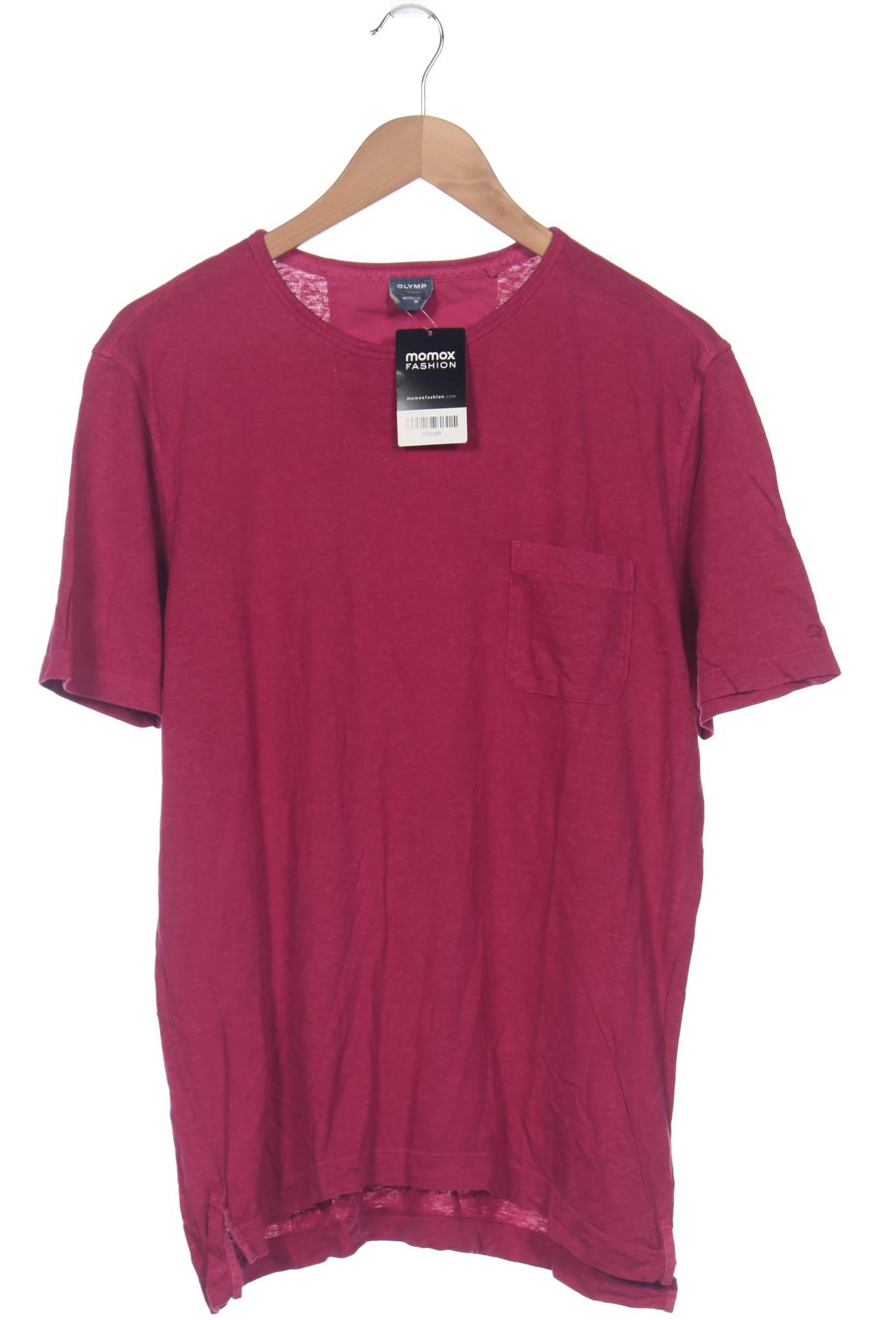 

Olymp Herren T-Shirt, pink, Gr. 48
