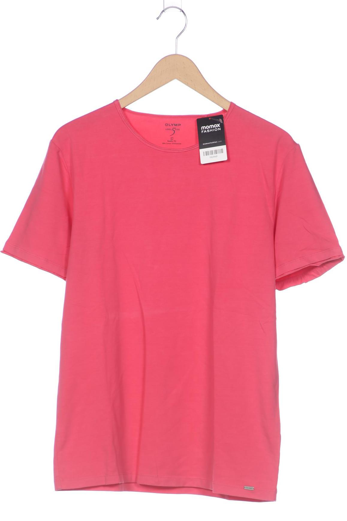 

Olymp Herren T-Shirt, pink, Gr. 52