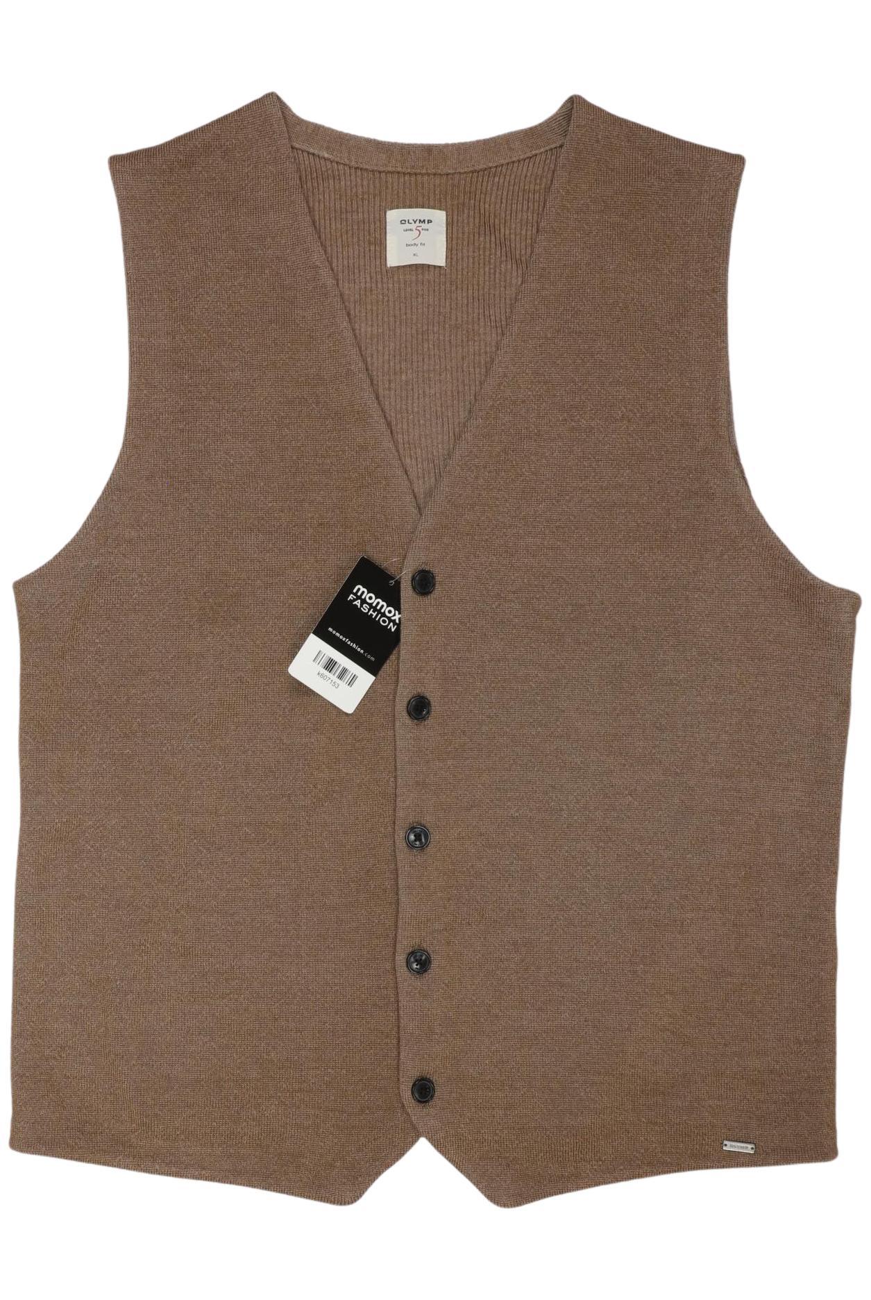 Thumbnail - Olymp Herren Weste, beige, Gr. 54