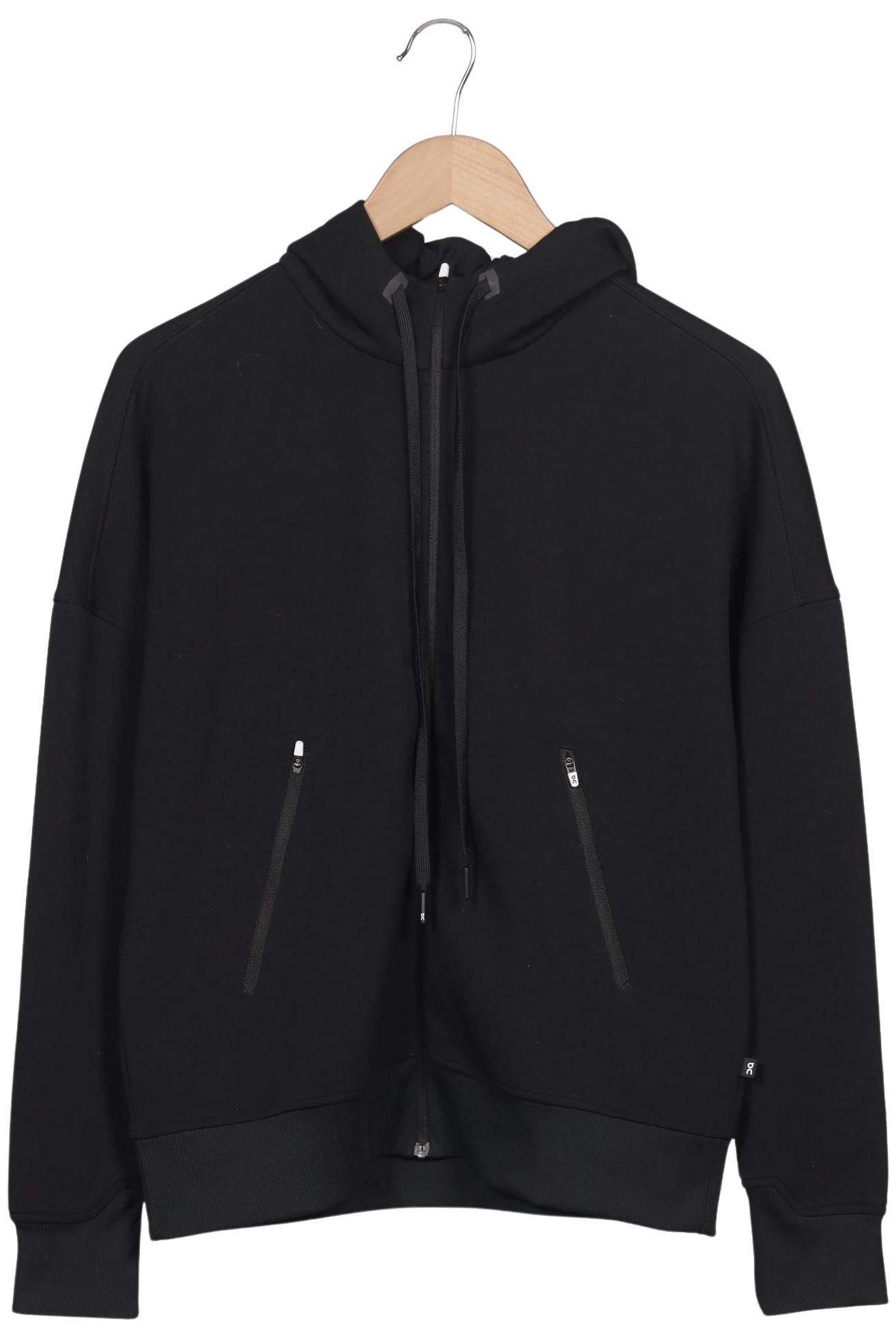 

On Running Damen Kapuzenpullover, schwarz, Gr. 36