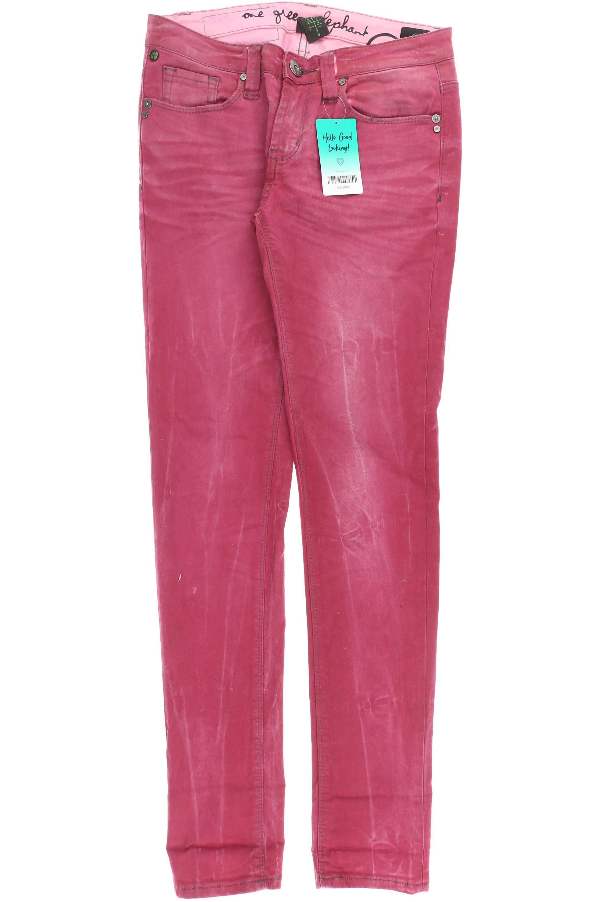 

One Green Elephant Damen Jeans, pink, Gr. 36