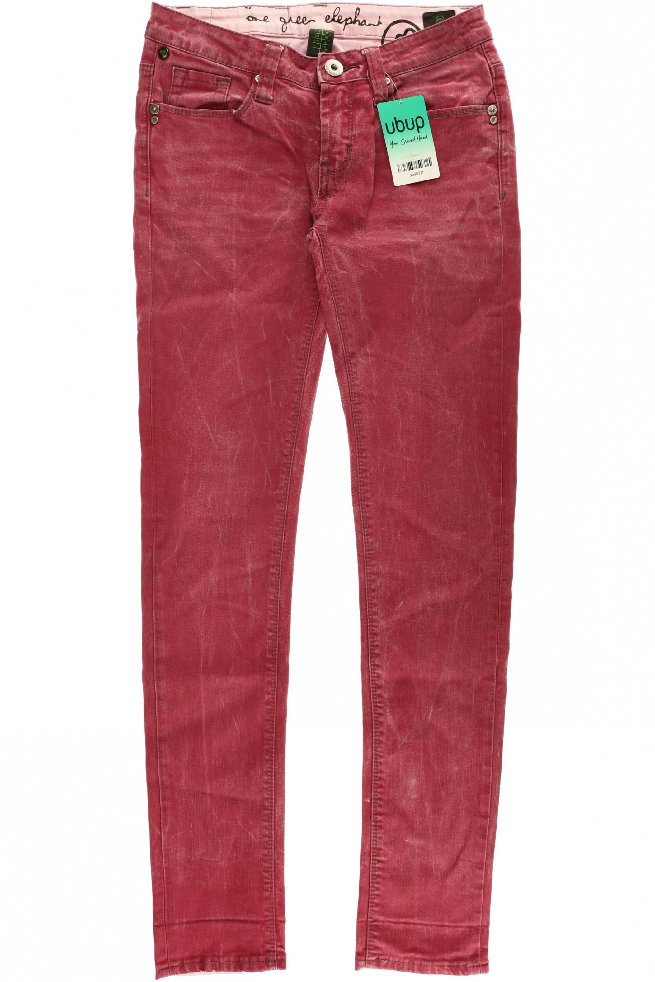 

One Green Elephant Damen Jeans, pink, Gr. 36