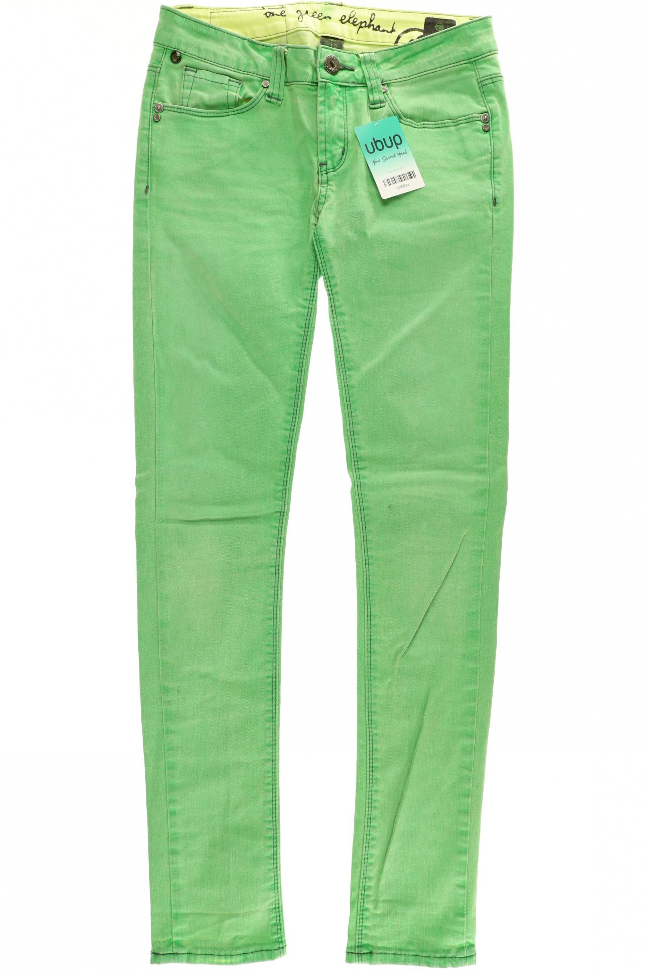 

One Green Elephant Damen Jeans, grün, Gr. 36