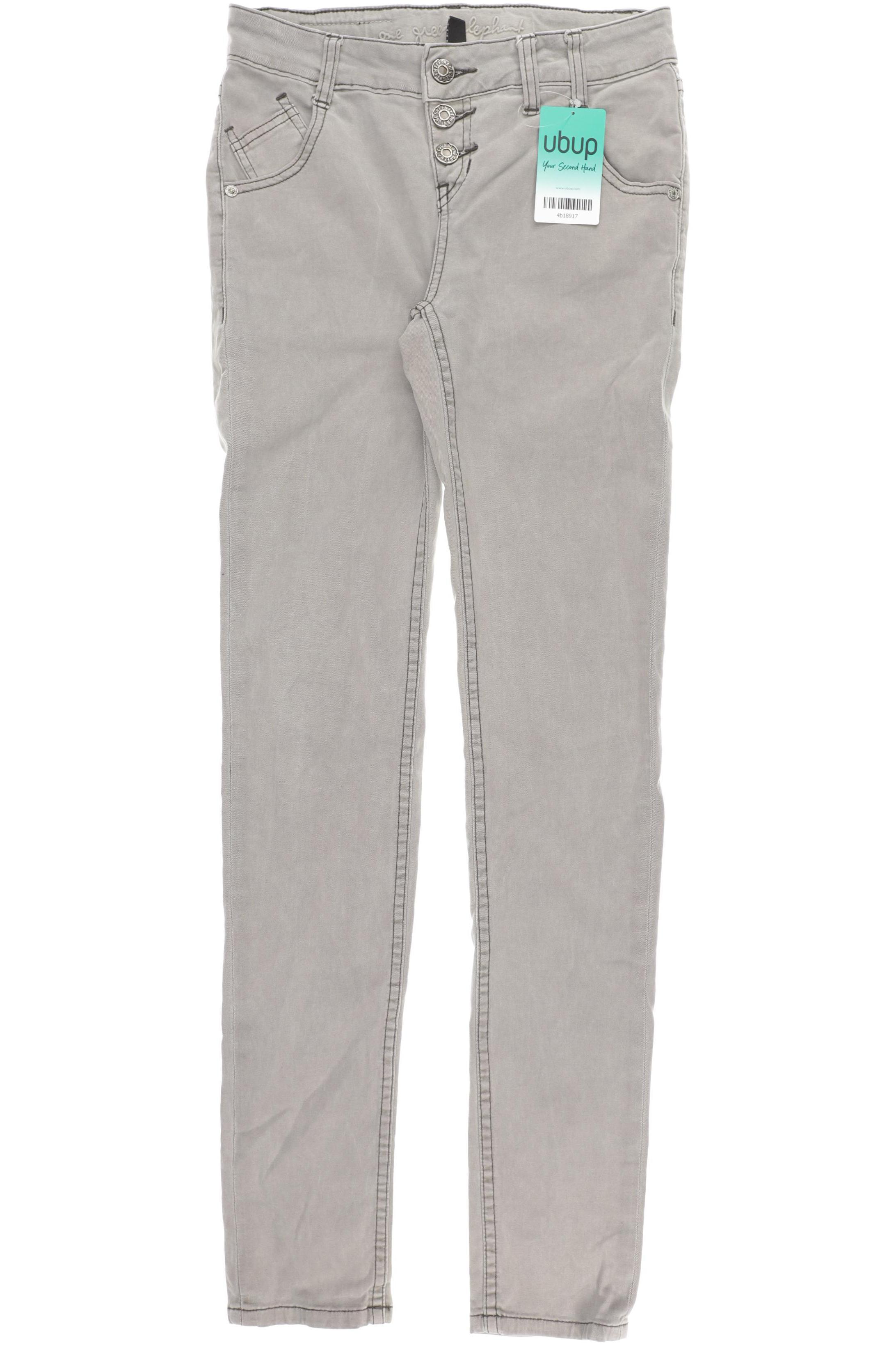 

One Green Elephant Damen Jeans, grau, Gr. 34
