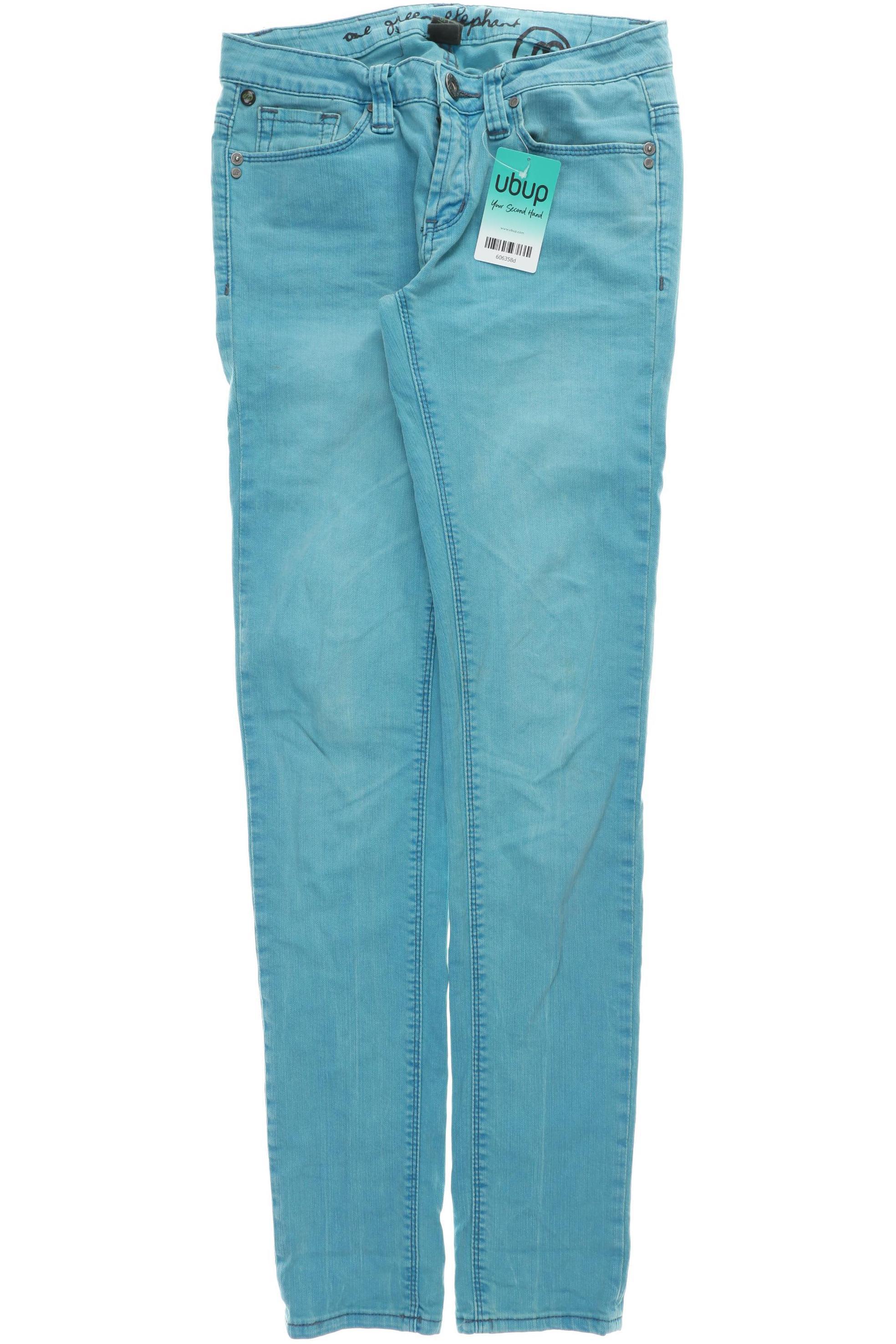

One Green Elephant Damen Jeans, türkis, Gr. 36