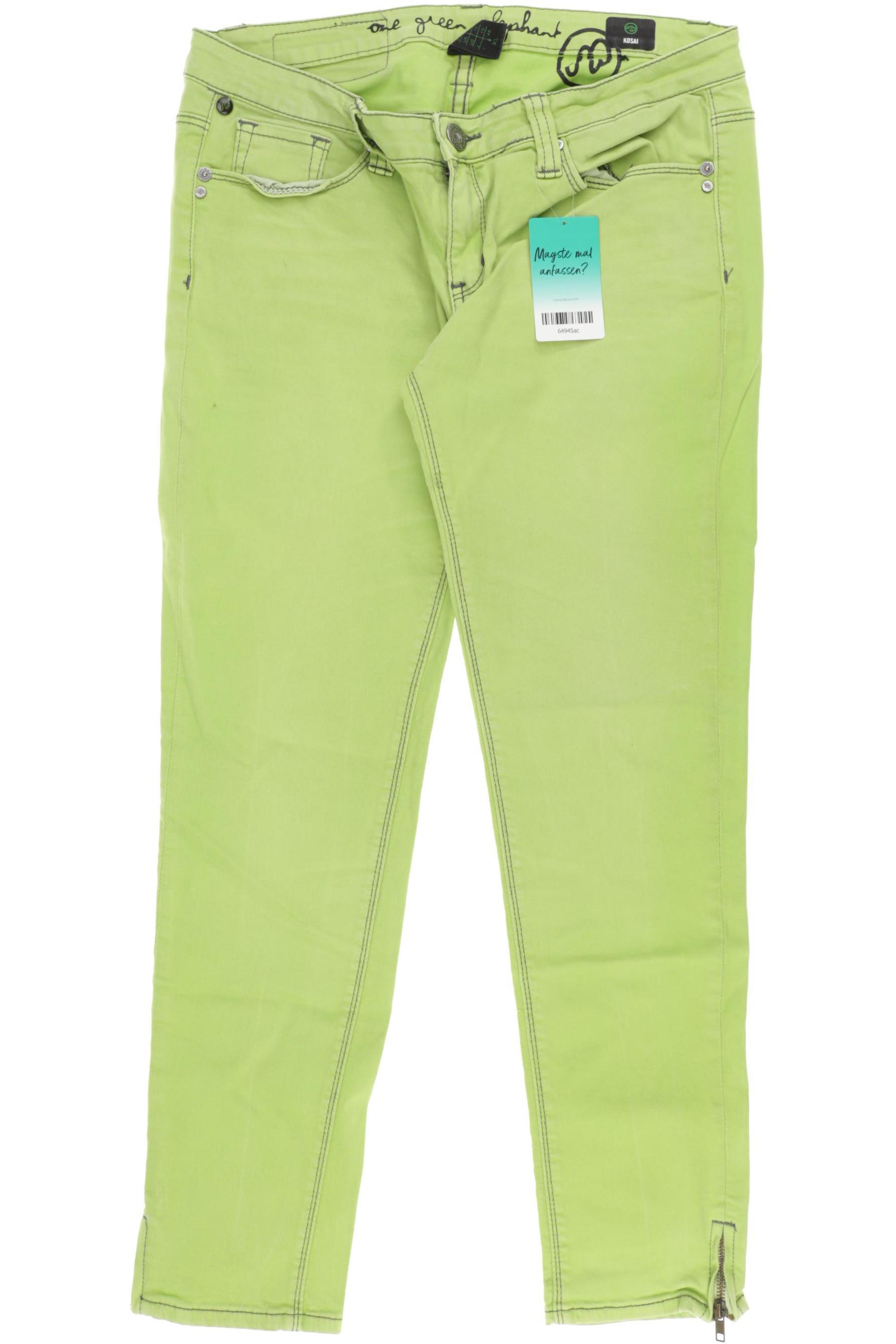 

One Green Elephant Damen Jeans, grün, Gr. 42
