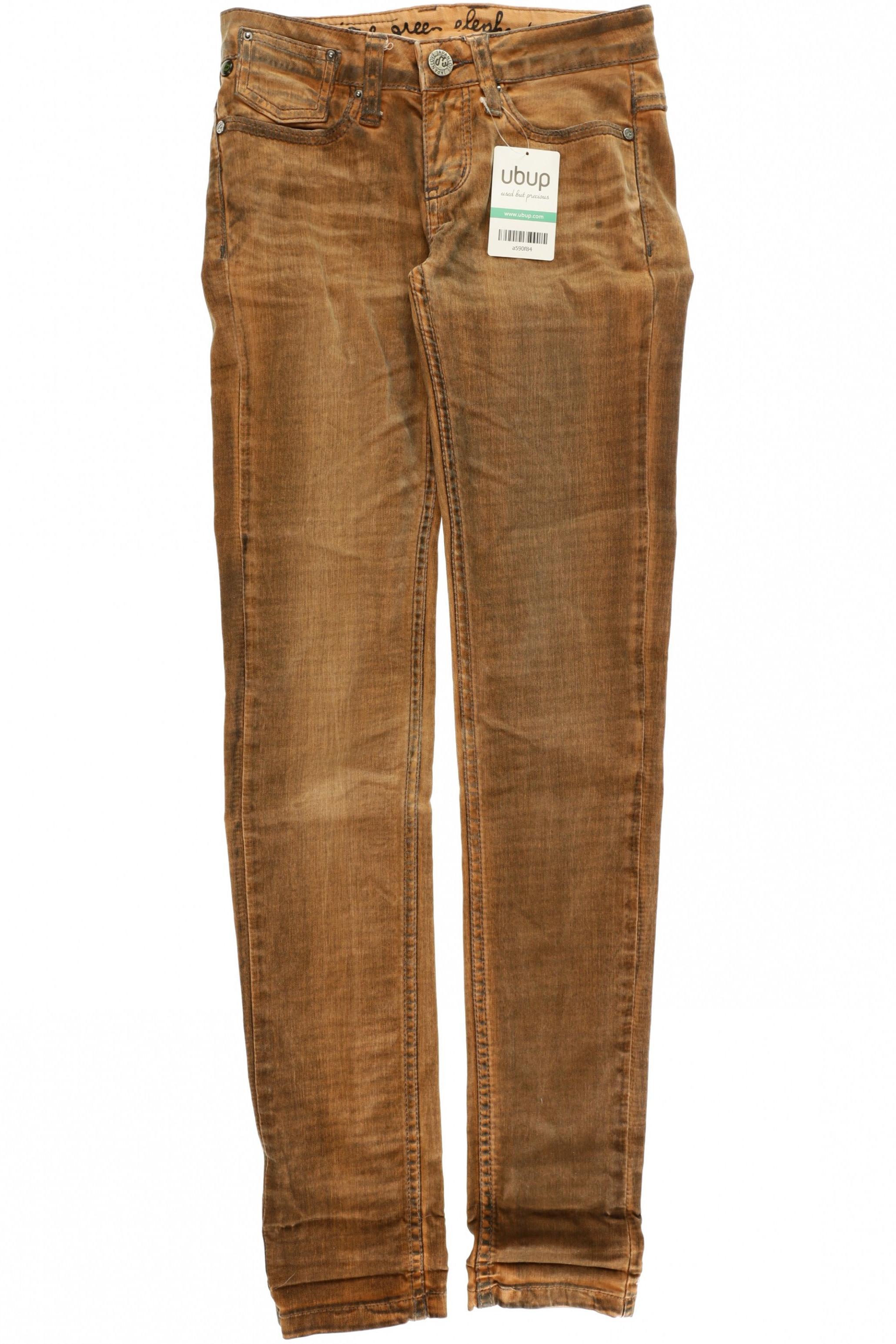 

One Green Elephant Damen Jeans, orange, Gr. 32