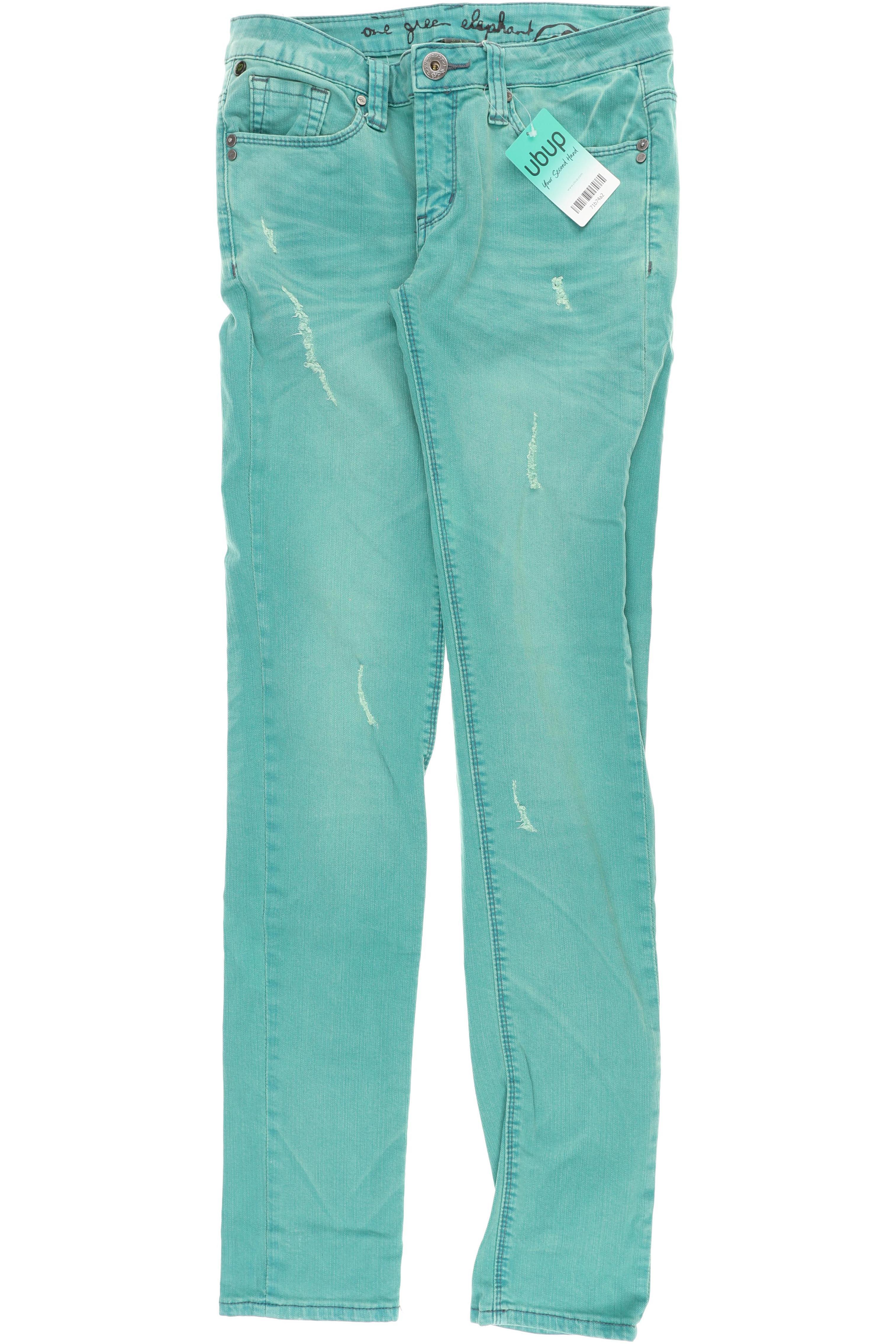 

One Green Elephant Damen Jeans, grün, Gr. 38