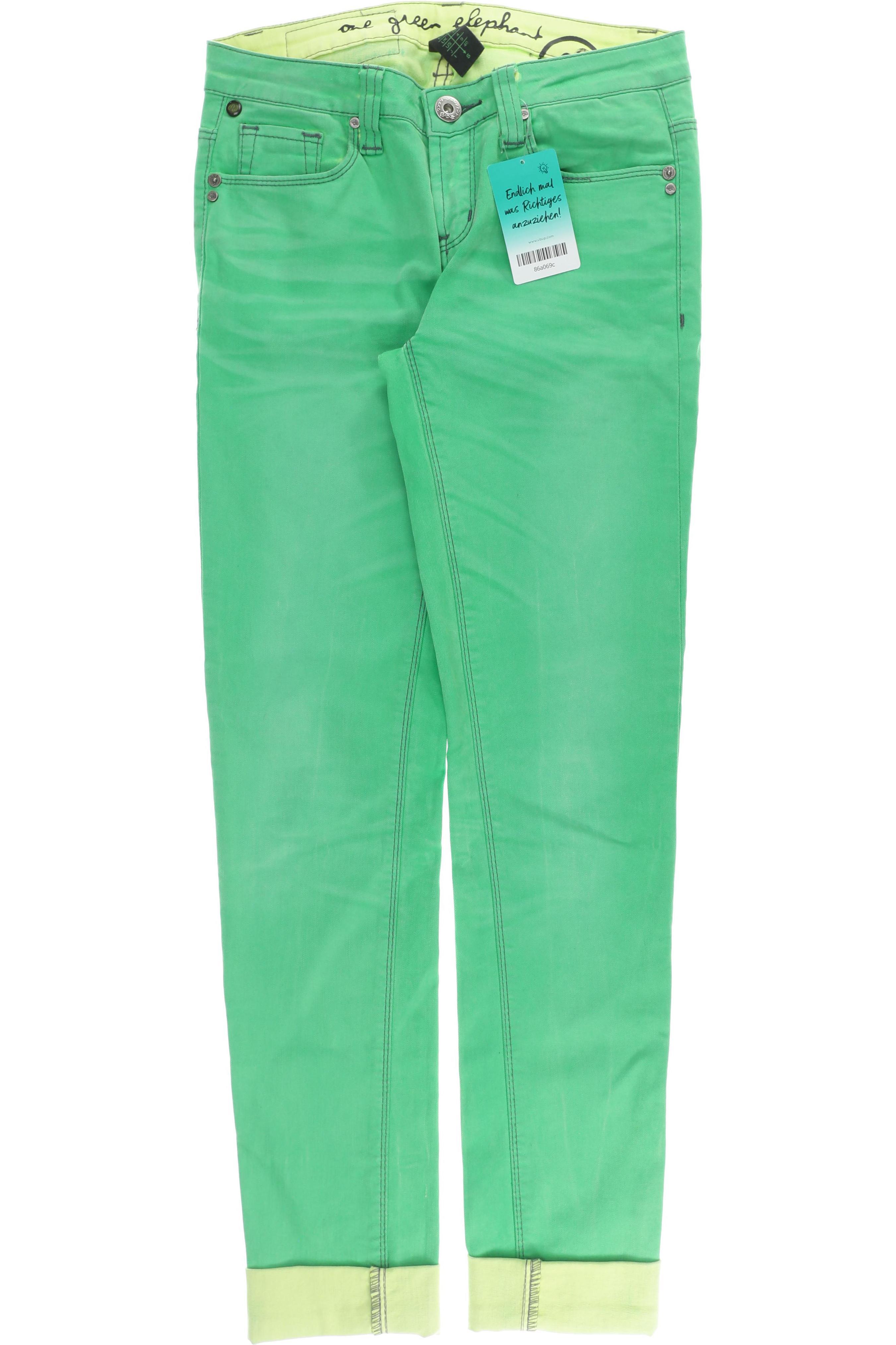 

One Green Elephant Damen Jeans, grün, Gr. 36