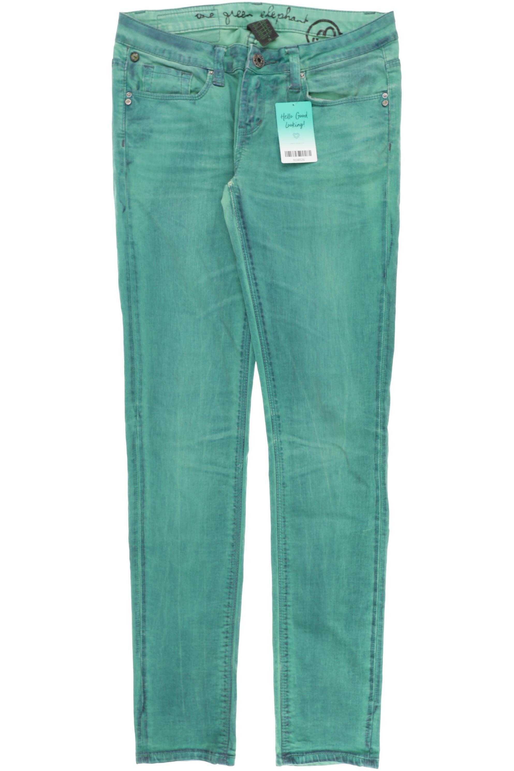 

One Green Elephant Damen Jeans, grün, Gr. 36