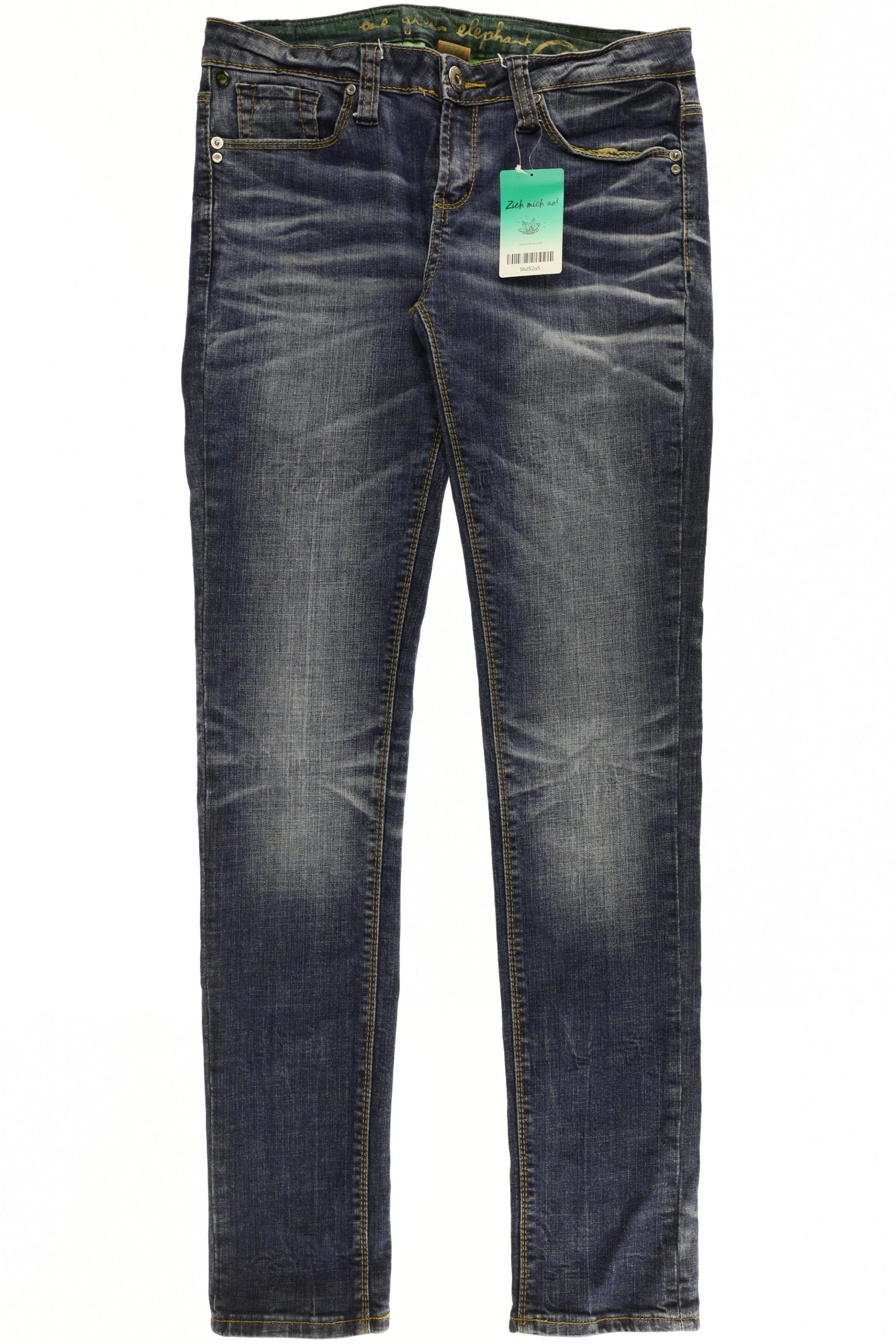 

One Green Elephant Damen Jeans, blau, Gr. 38