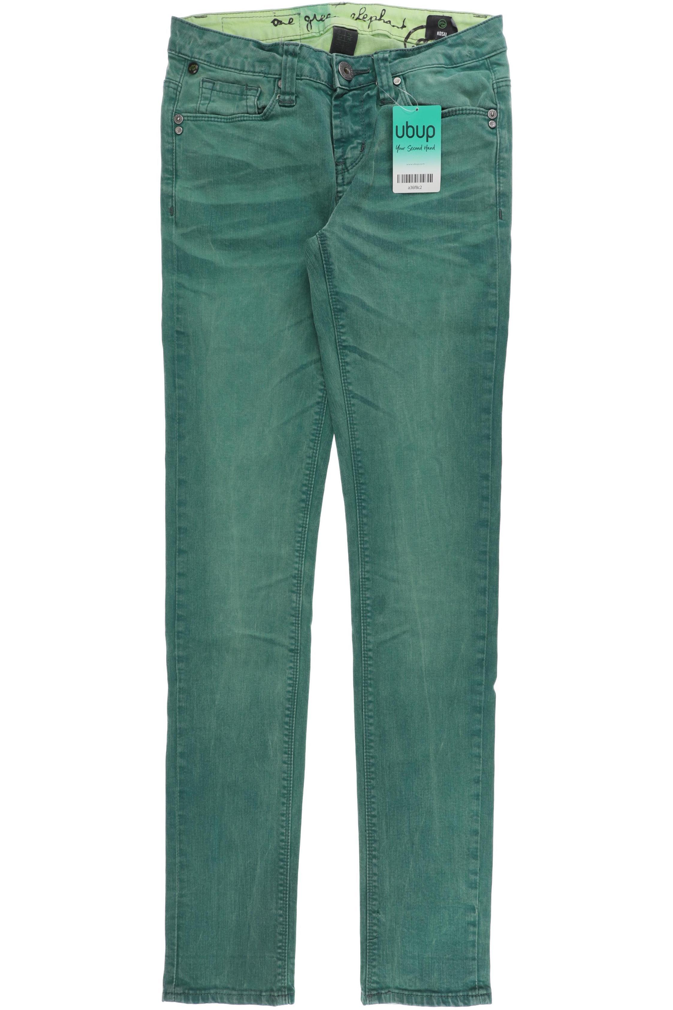 

One Green Elephant Damen Jeans, grün, Gr. 36