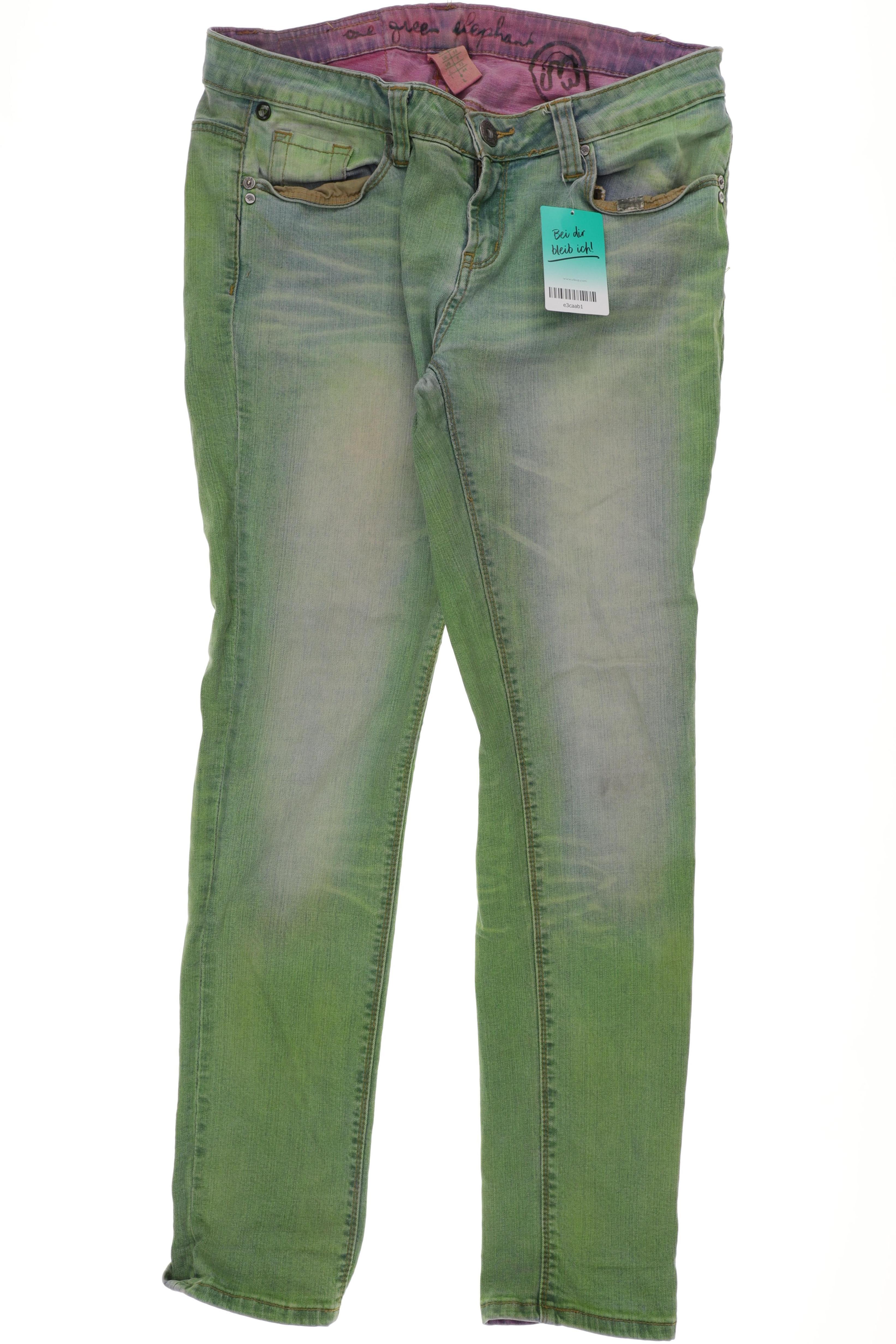 

One Green Elephant Damen Jeans, grün, Gr. 40