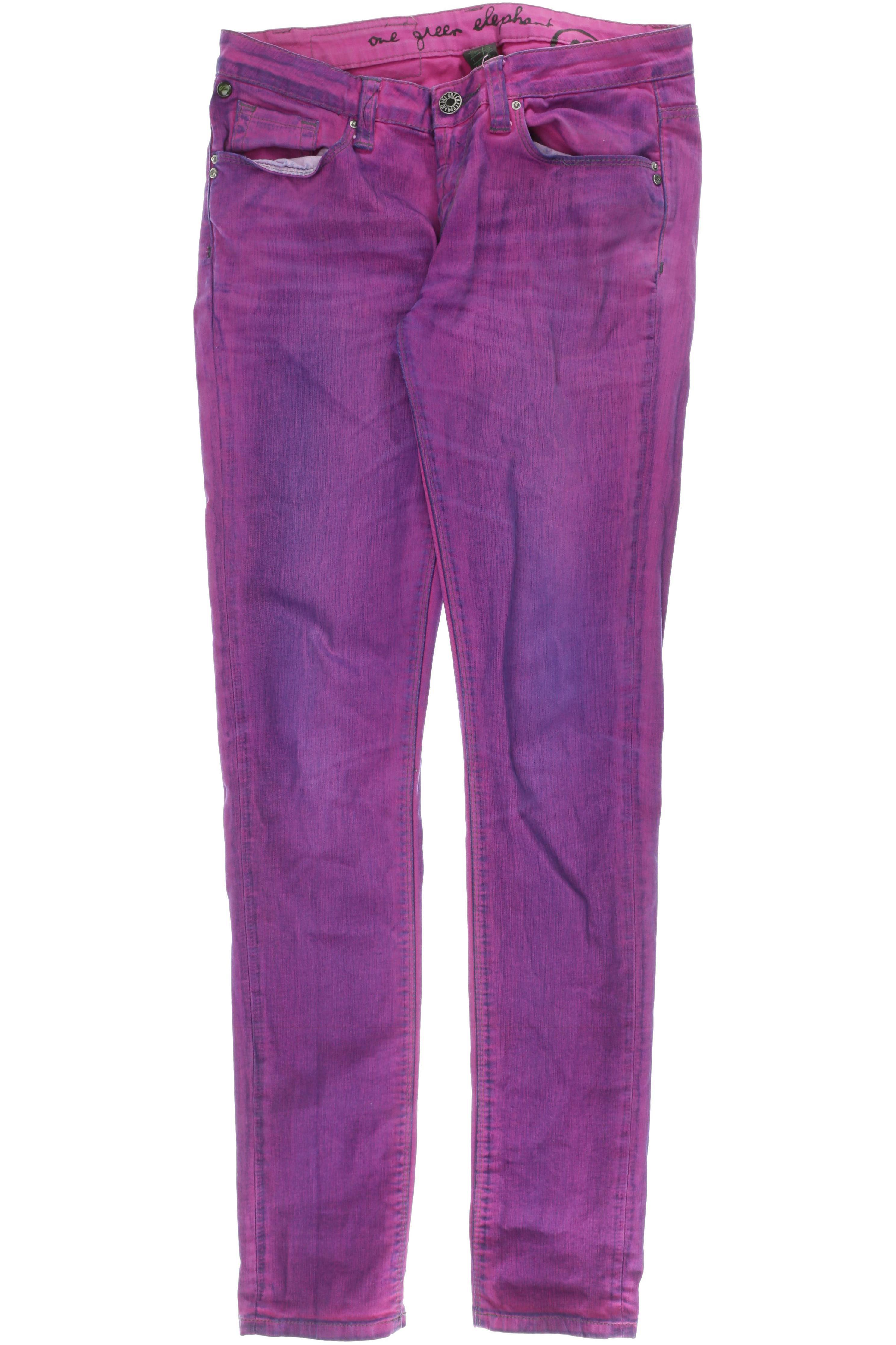 

One Green Elephant Damen Jeans, pink, Gr. 36