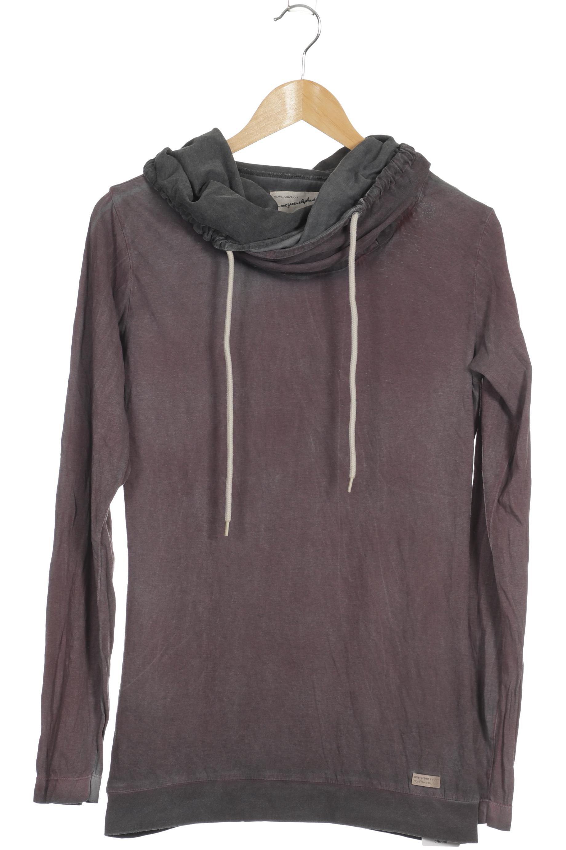 

One Green Elephant Damen Langarmshirt, grau, Gr.