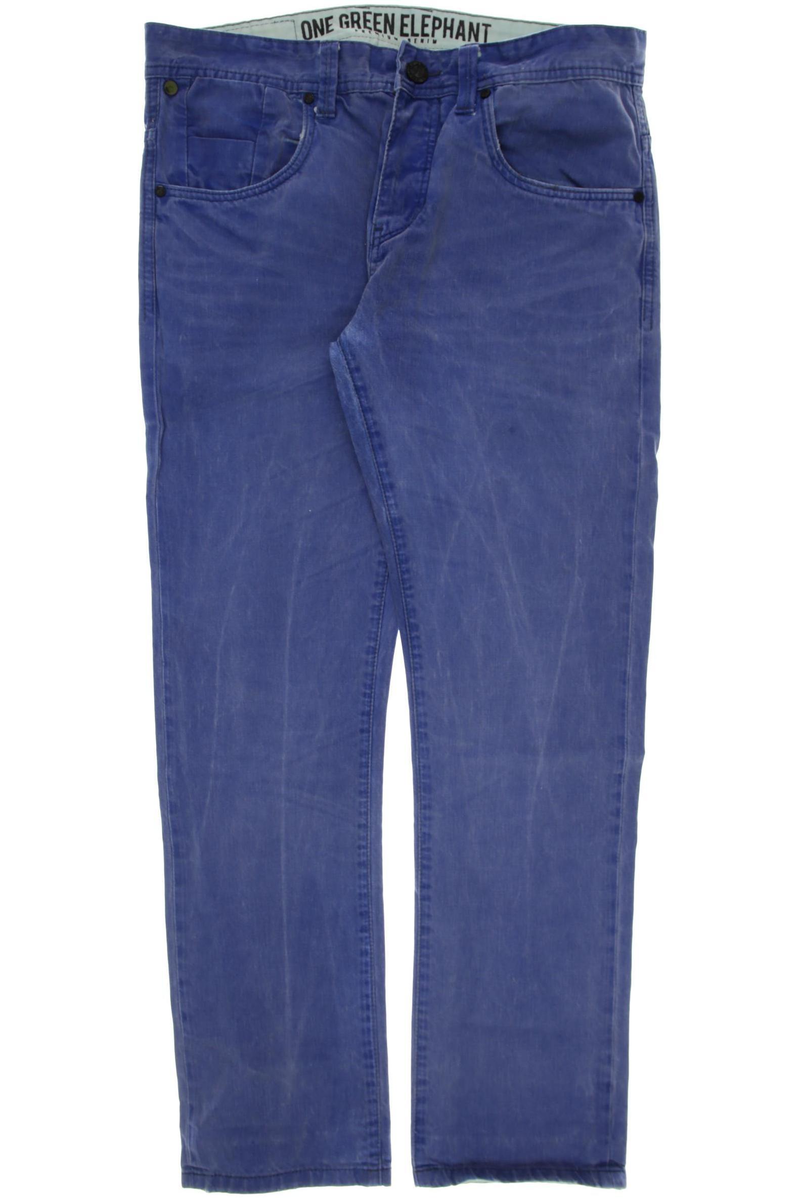 

One Green Elephant Herren Jeans, blau, Gr. 33