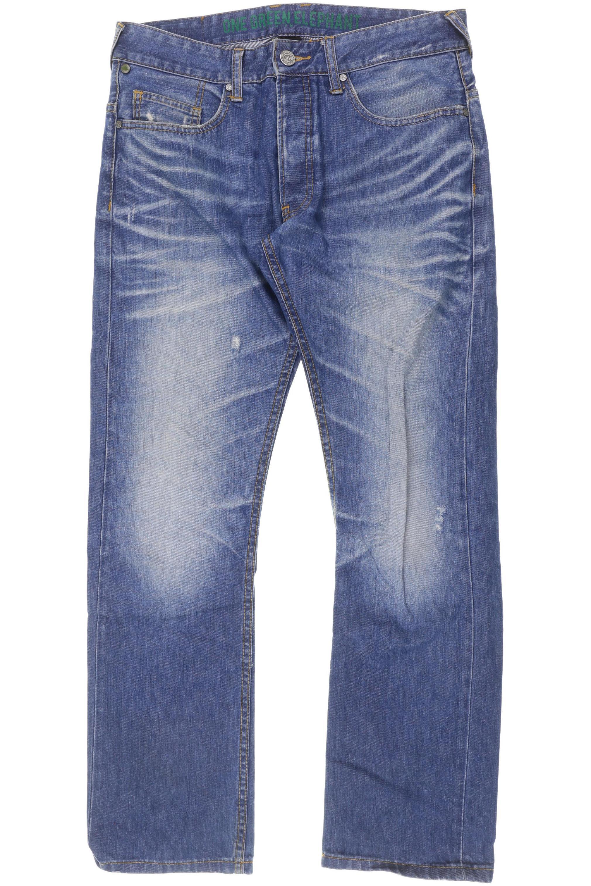 

One Green Elephant Herren Jeans, blau, Gr. 32