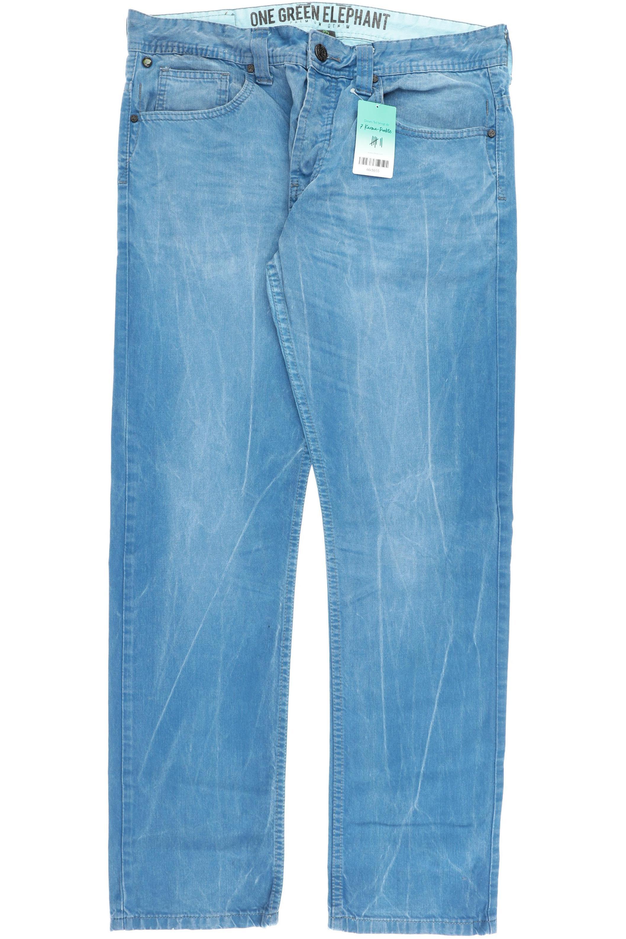 

One Green Elephant Herren Jeans, blau, Gr. 36