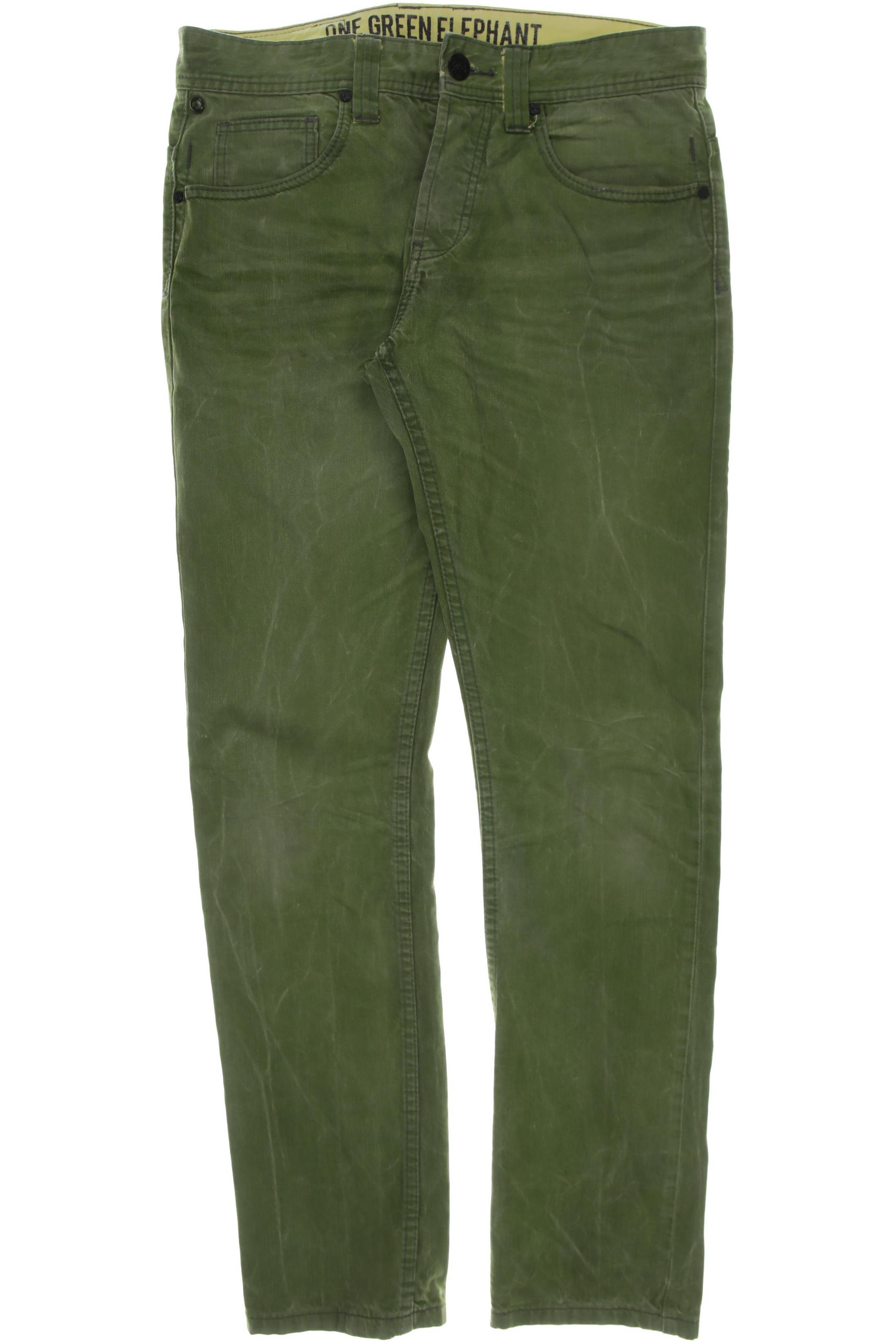 

One Green Elephant Herren Jeans, grün, Gr. 32