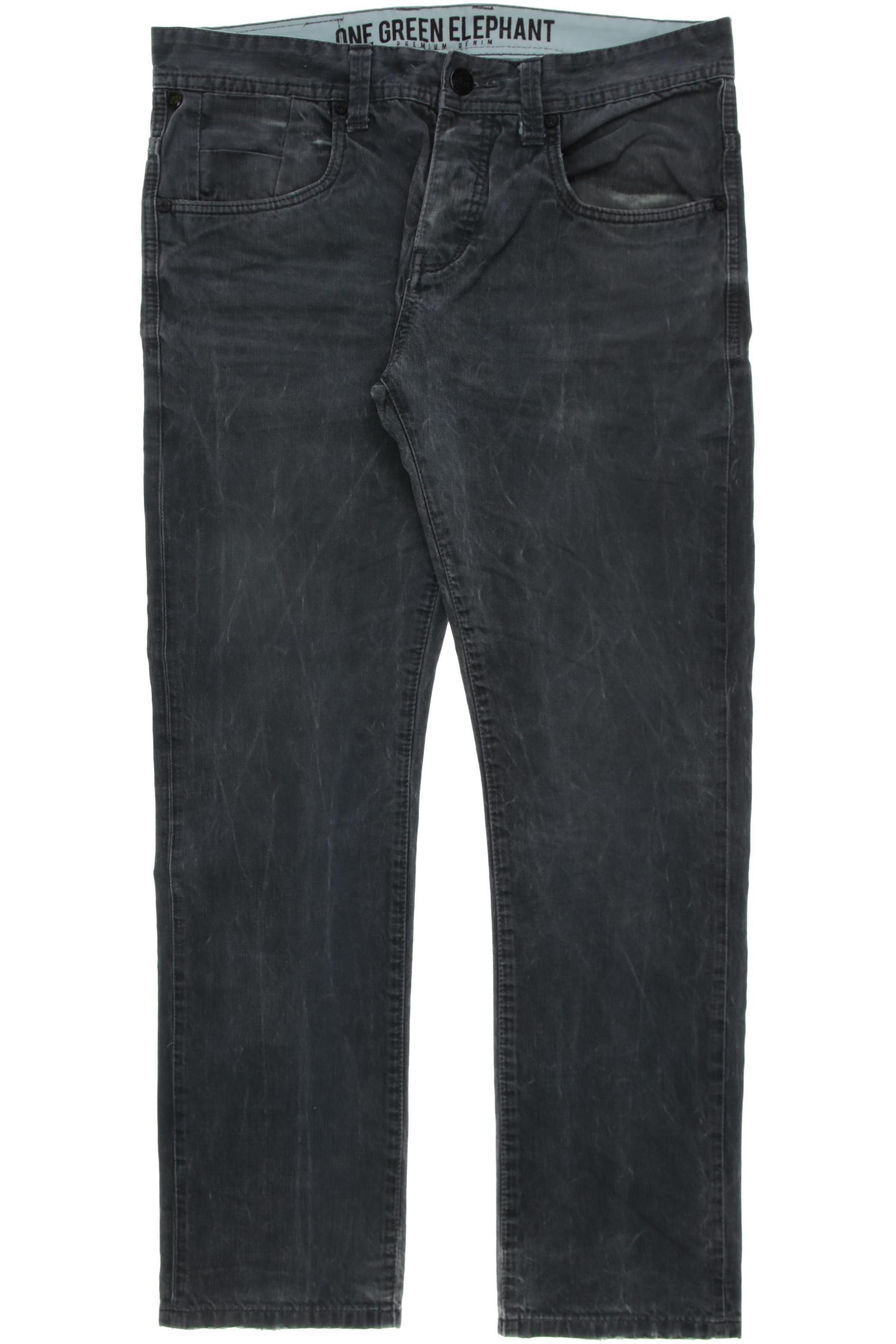 

One Green Elephant Herren Jeans, grün, Gr. 33