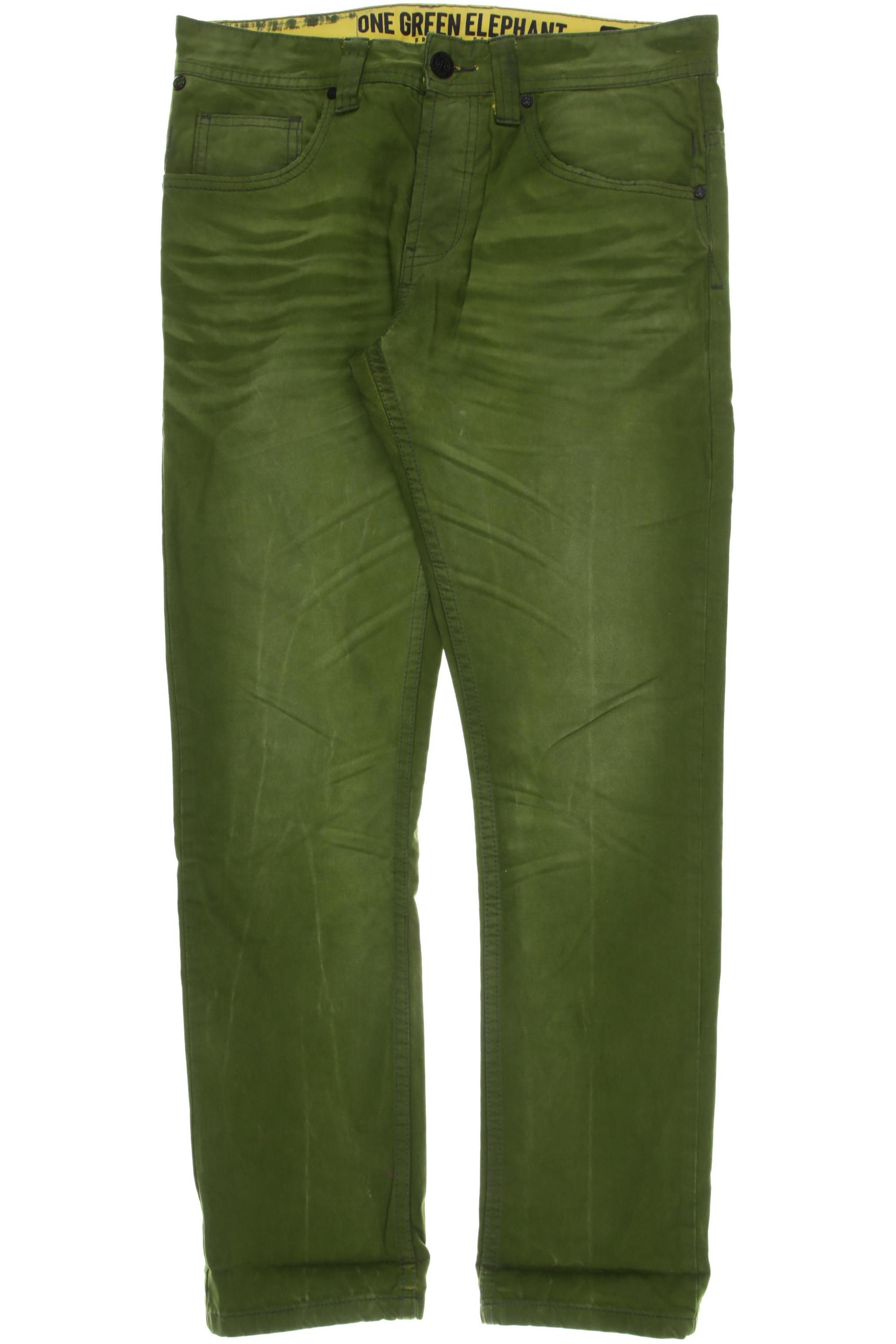 

One Green Elephant Herren Jeans, grün, Gr. 32