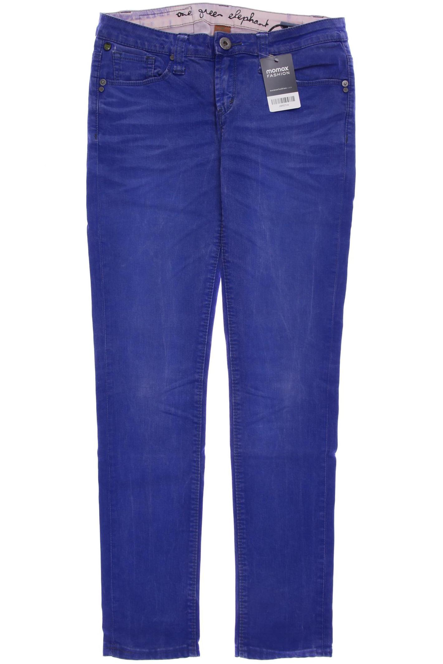 

One Green Elephant Damen Jeans, blau, Gr. 40