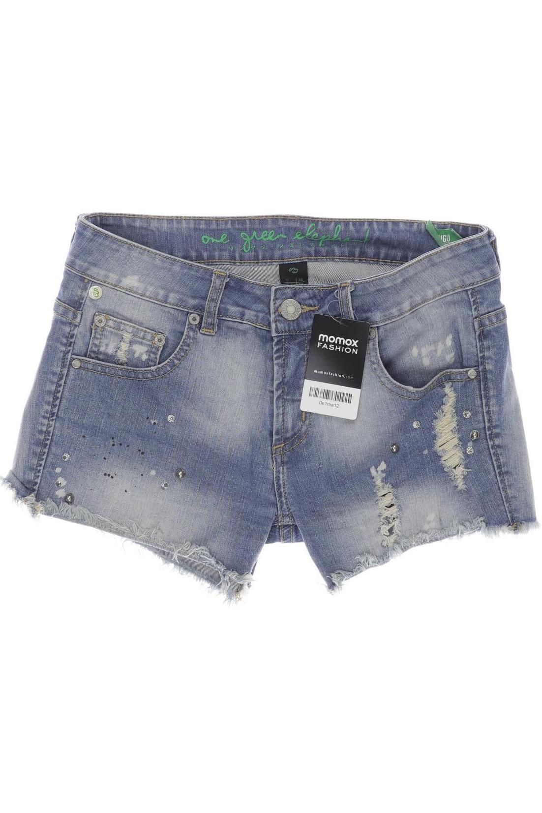 

One Green Elephant Damen Shorts, blau