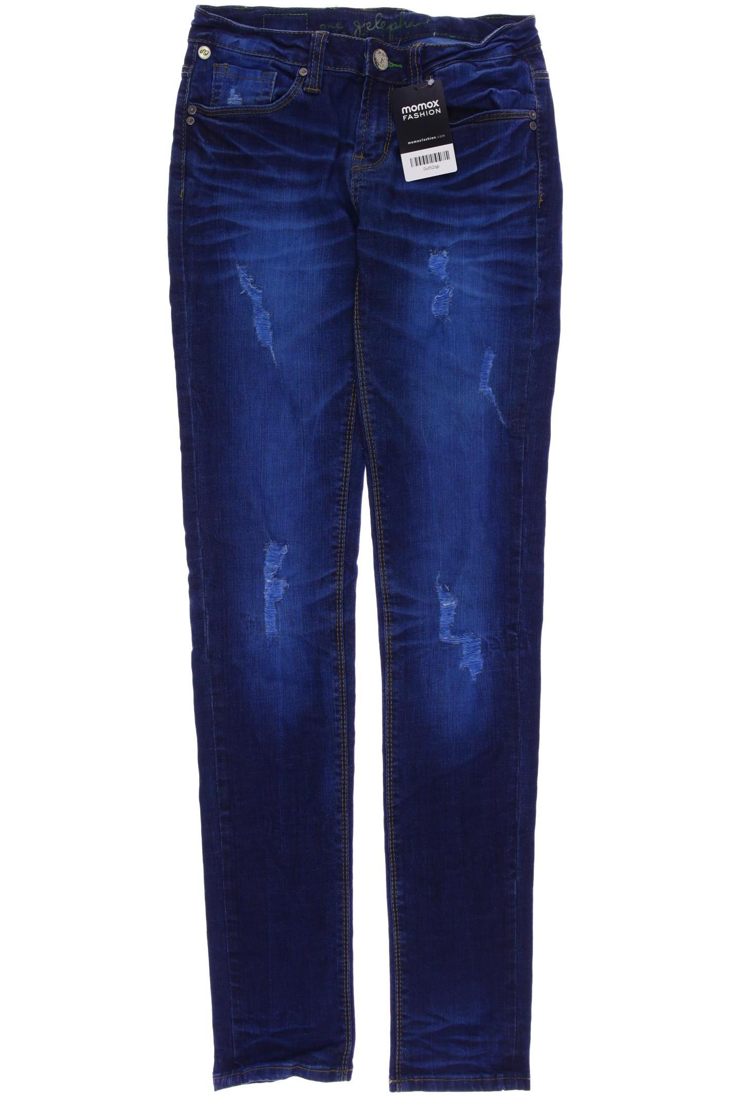 

One Green Elephant Damen Jeans, blau