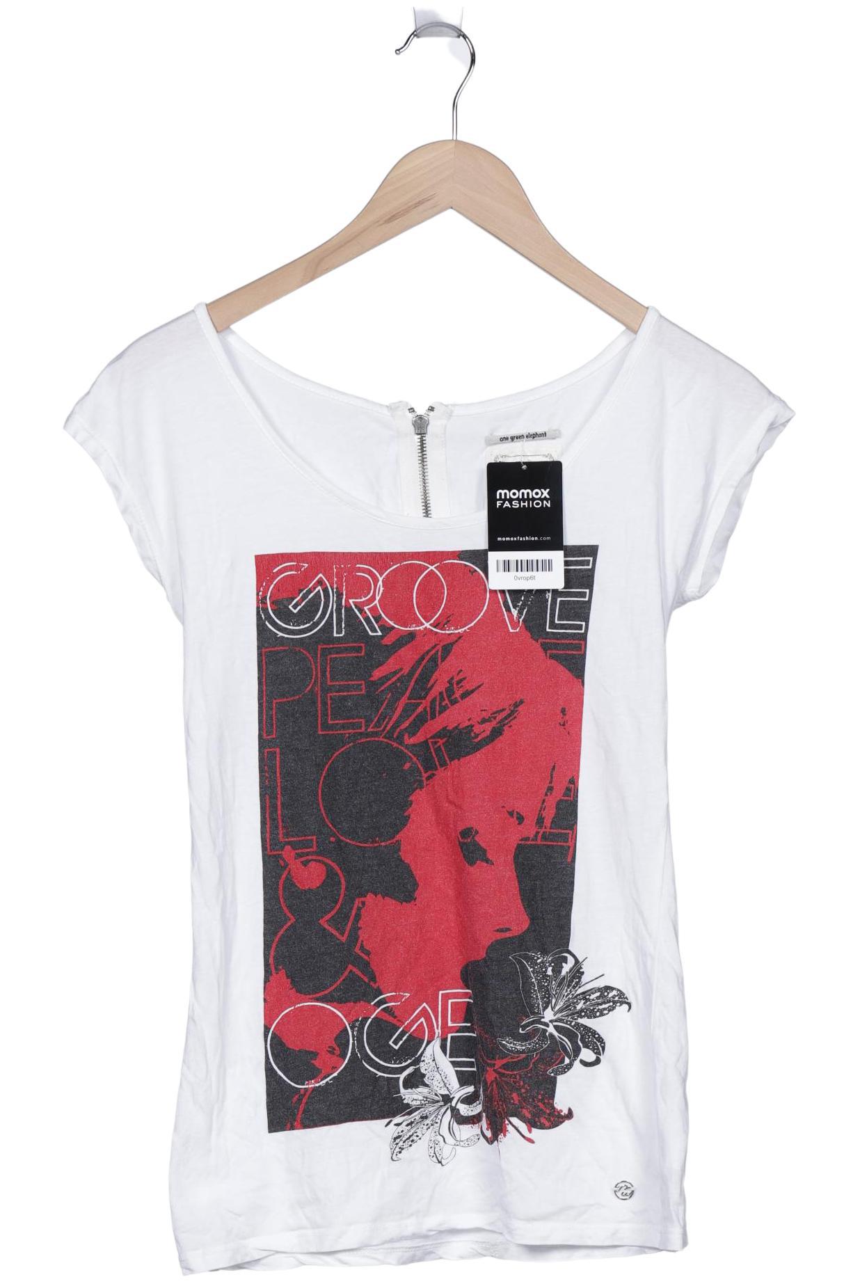 

One Green Elephant Damen T-Shirt, weiß, Gr. 34