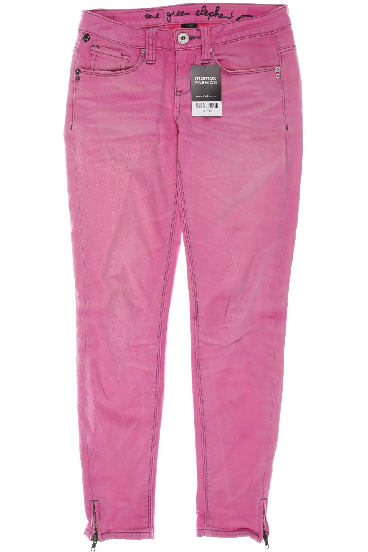 

One Green Elephant Damen Jeans, pink, Gr. 32