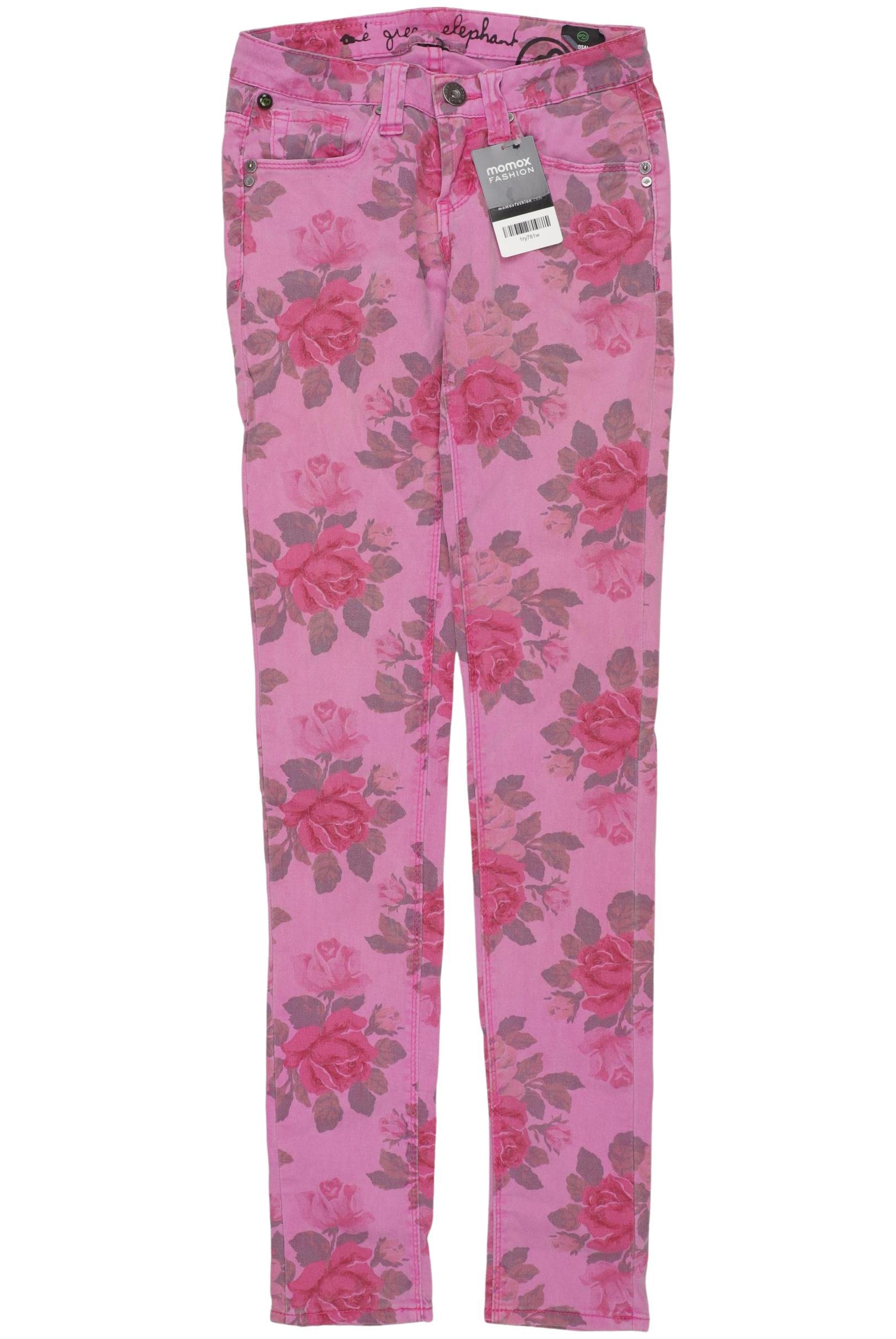 

One Green Elephant Damen Jeans, pink, Gr. 25