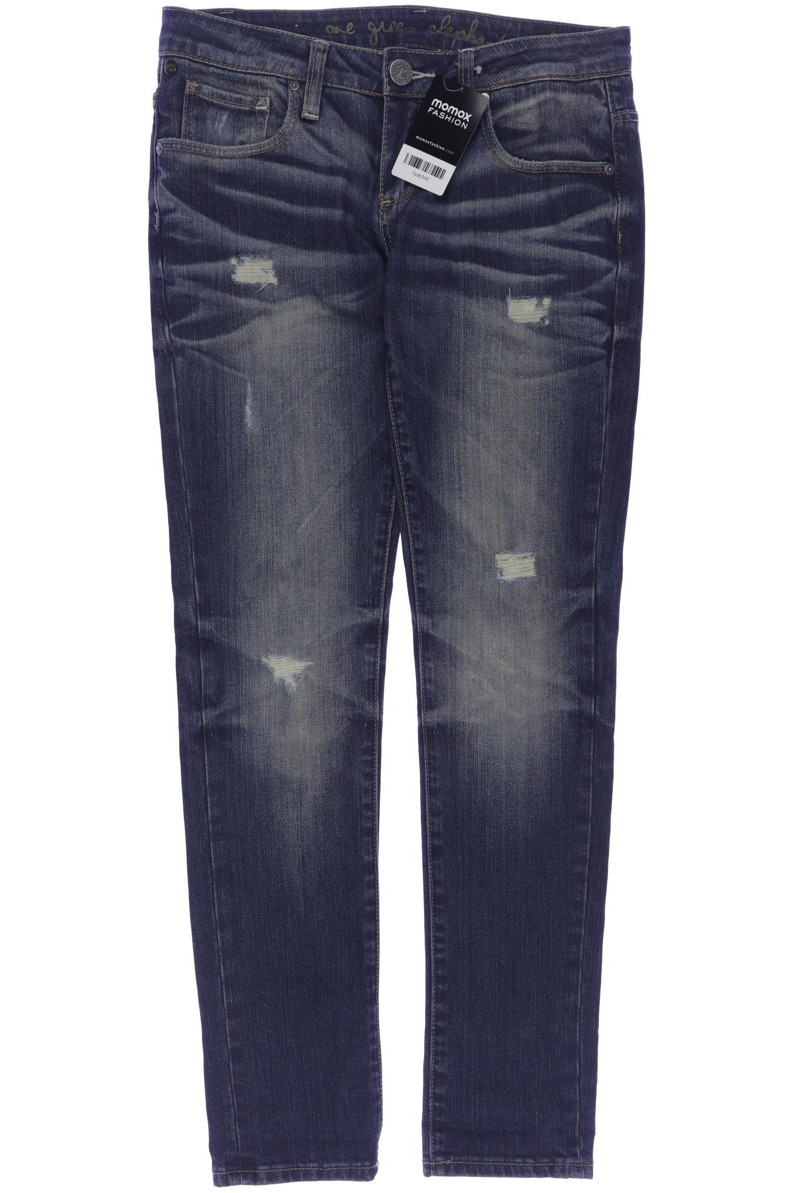 

One Green Elephant Damen Jeans, blau, Gr. 10