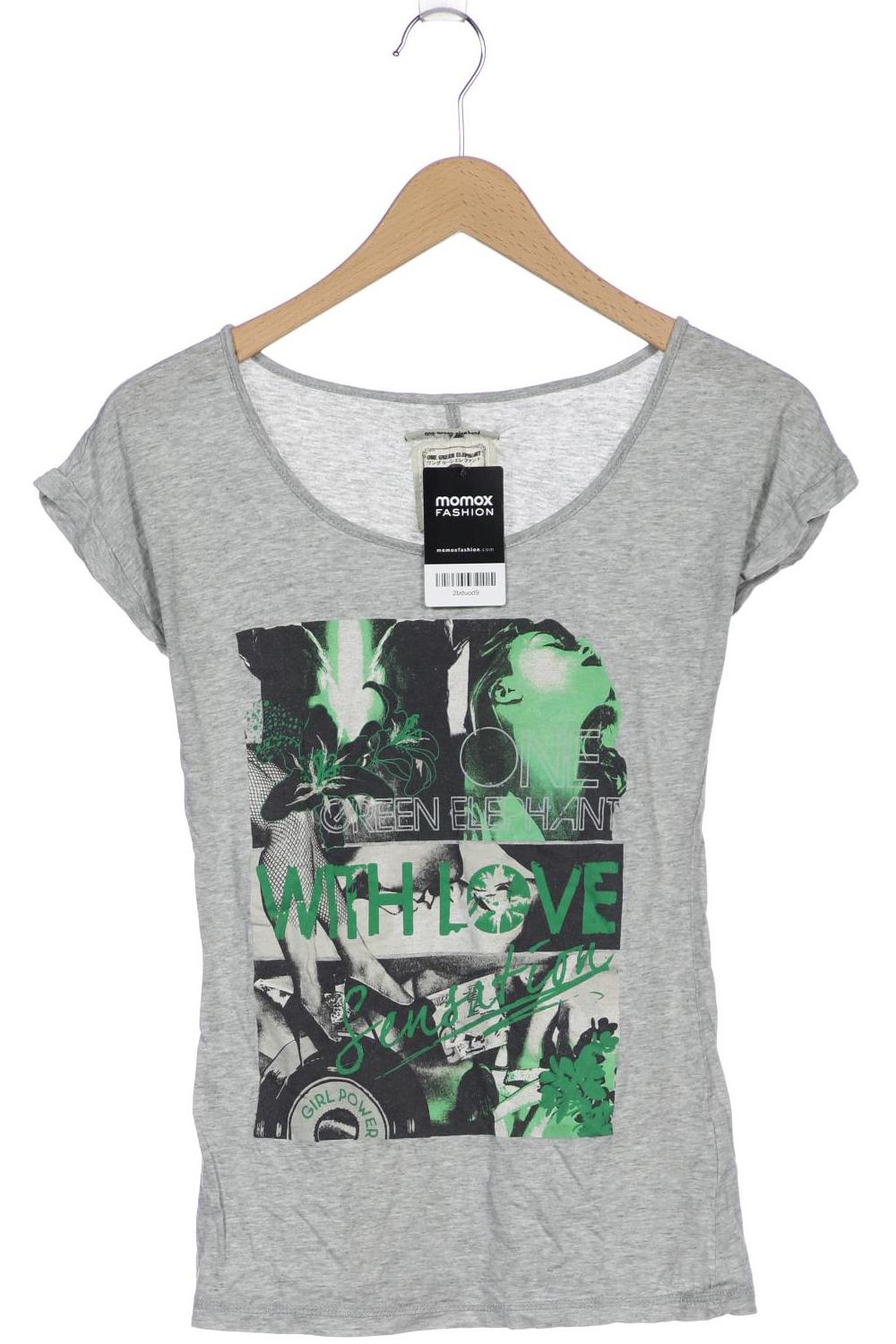

One Green Elephant Damen T-Shirt, grau