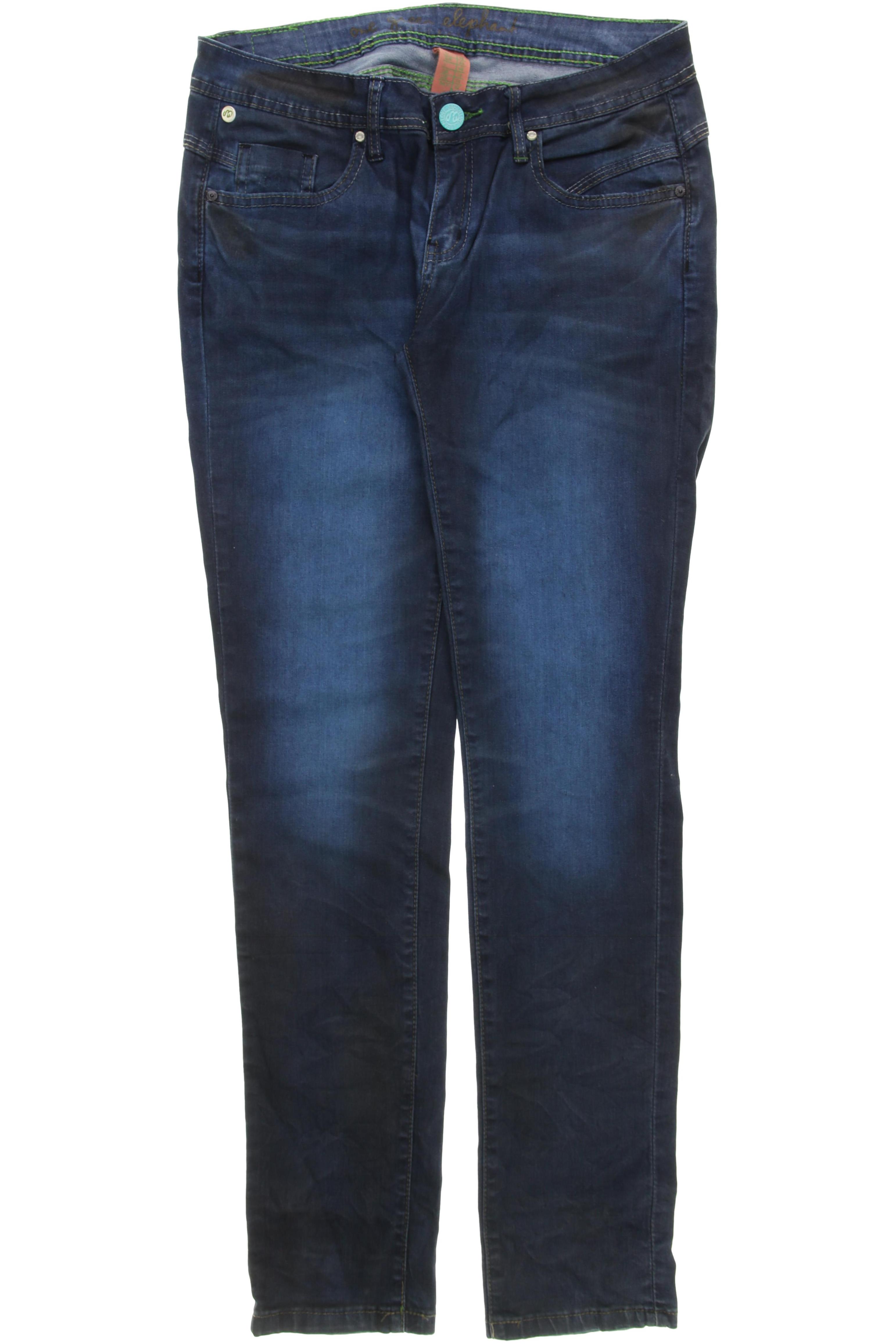 

One Green Elephant Damen Jeans, blau, Gr. 0