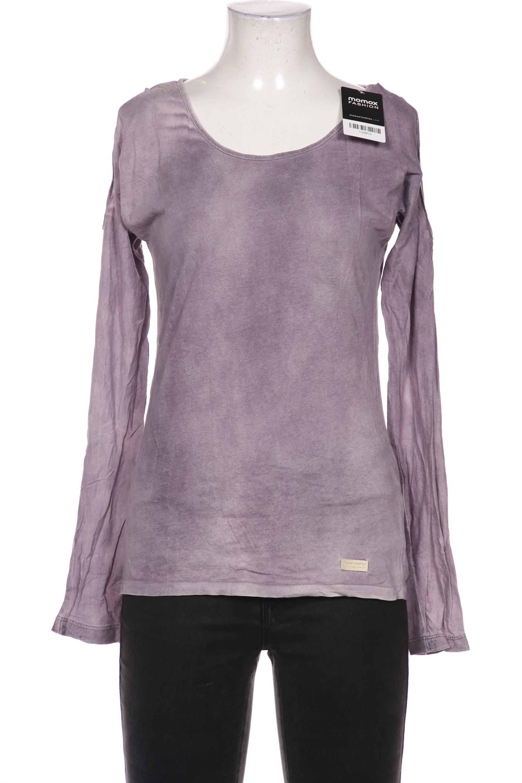 

One Green Elephant Damen Langarmshirt, flieder, Gr. 36