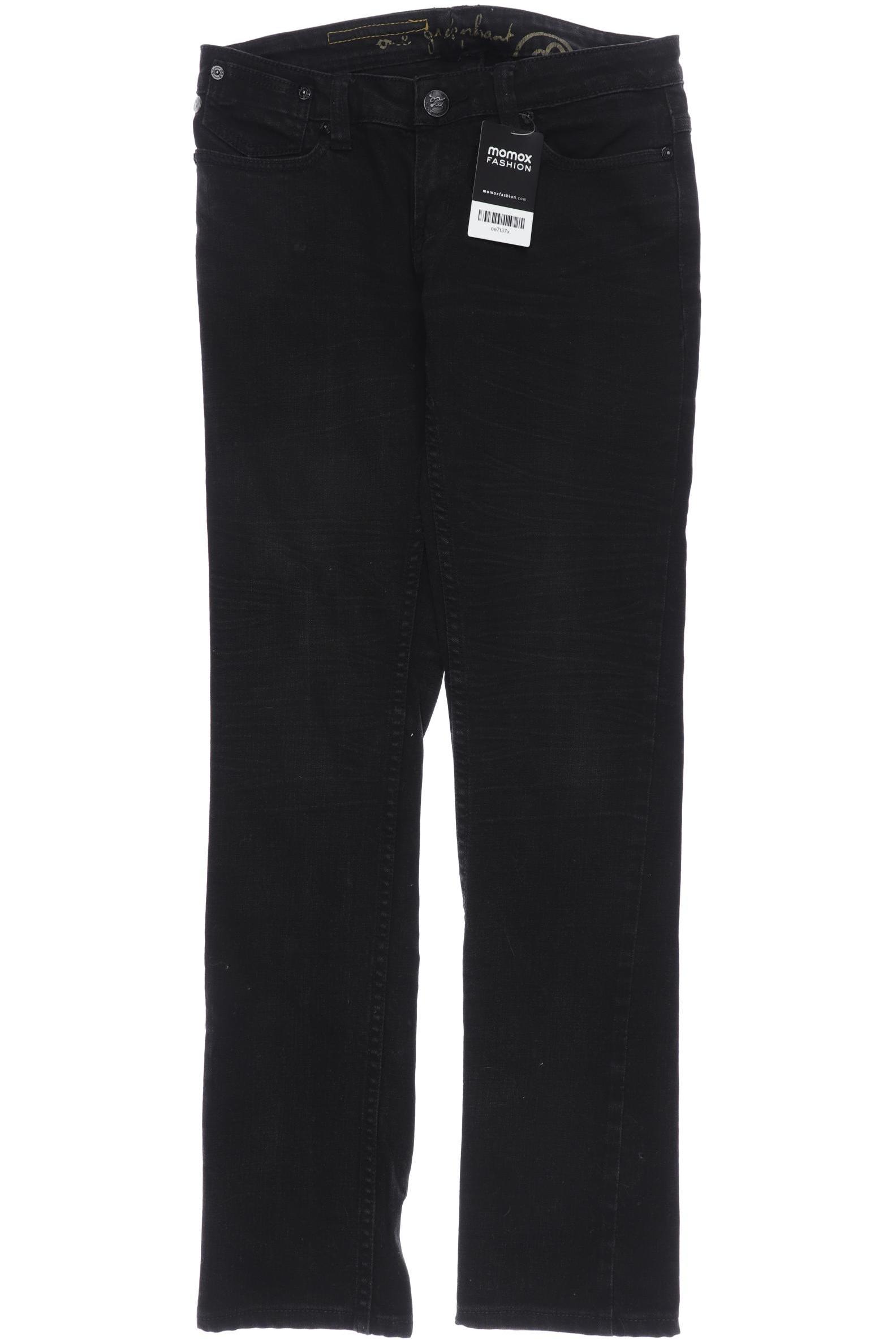 

One Green Elephant Damen Jeans, schwarz, Gr. 29