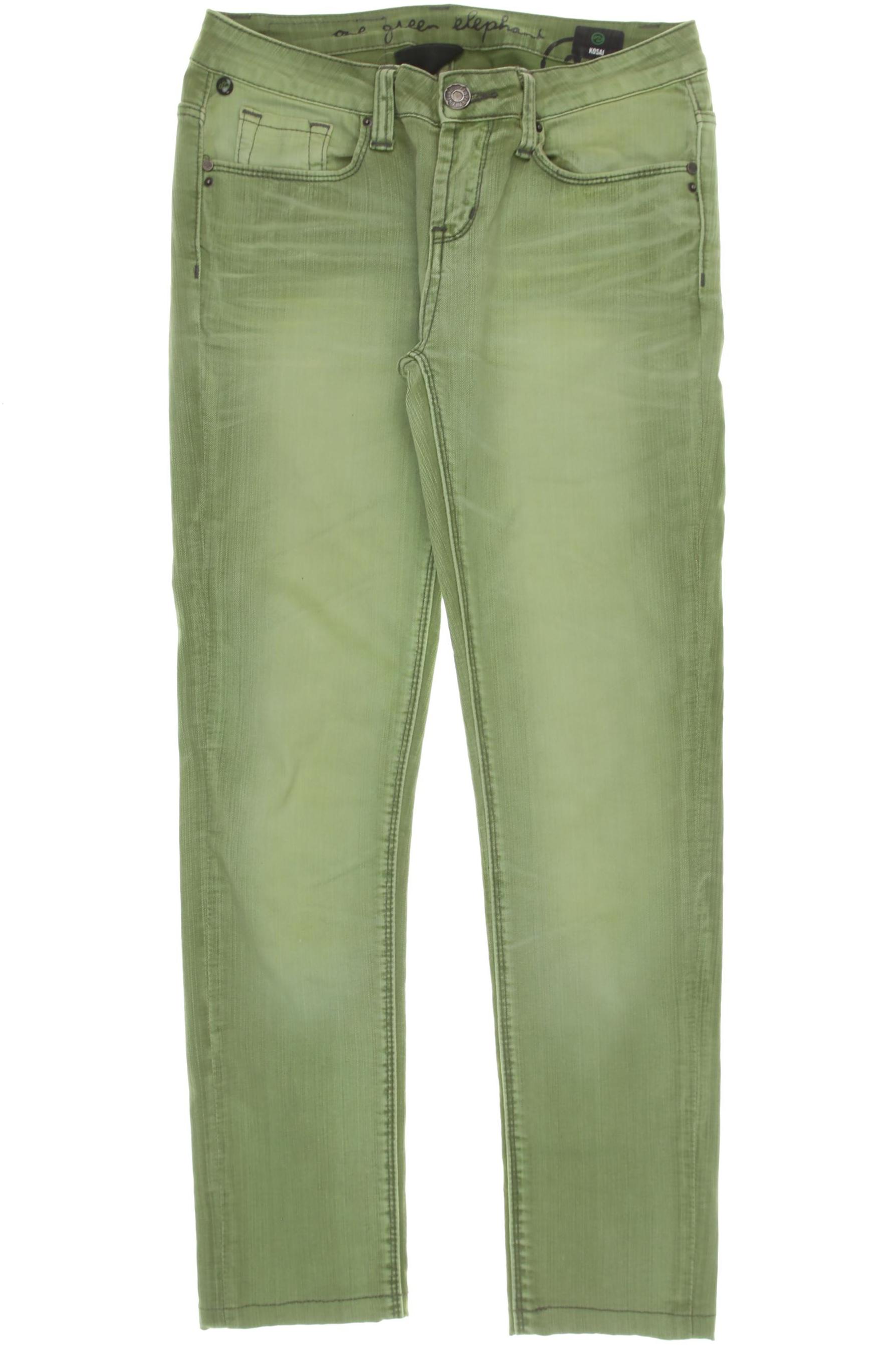 

One Green Elephant Damen Jeans, grün, Gr. 36