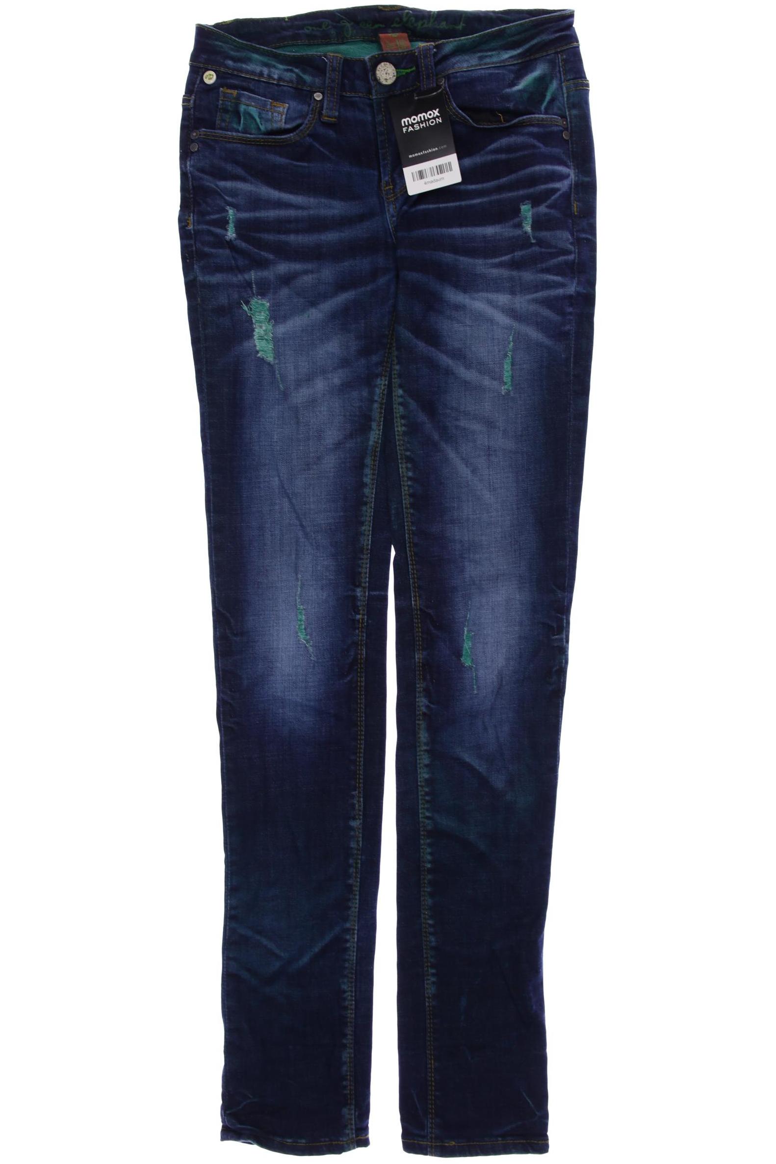 

One Green Elephant Damen Jeans, marineblau